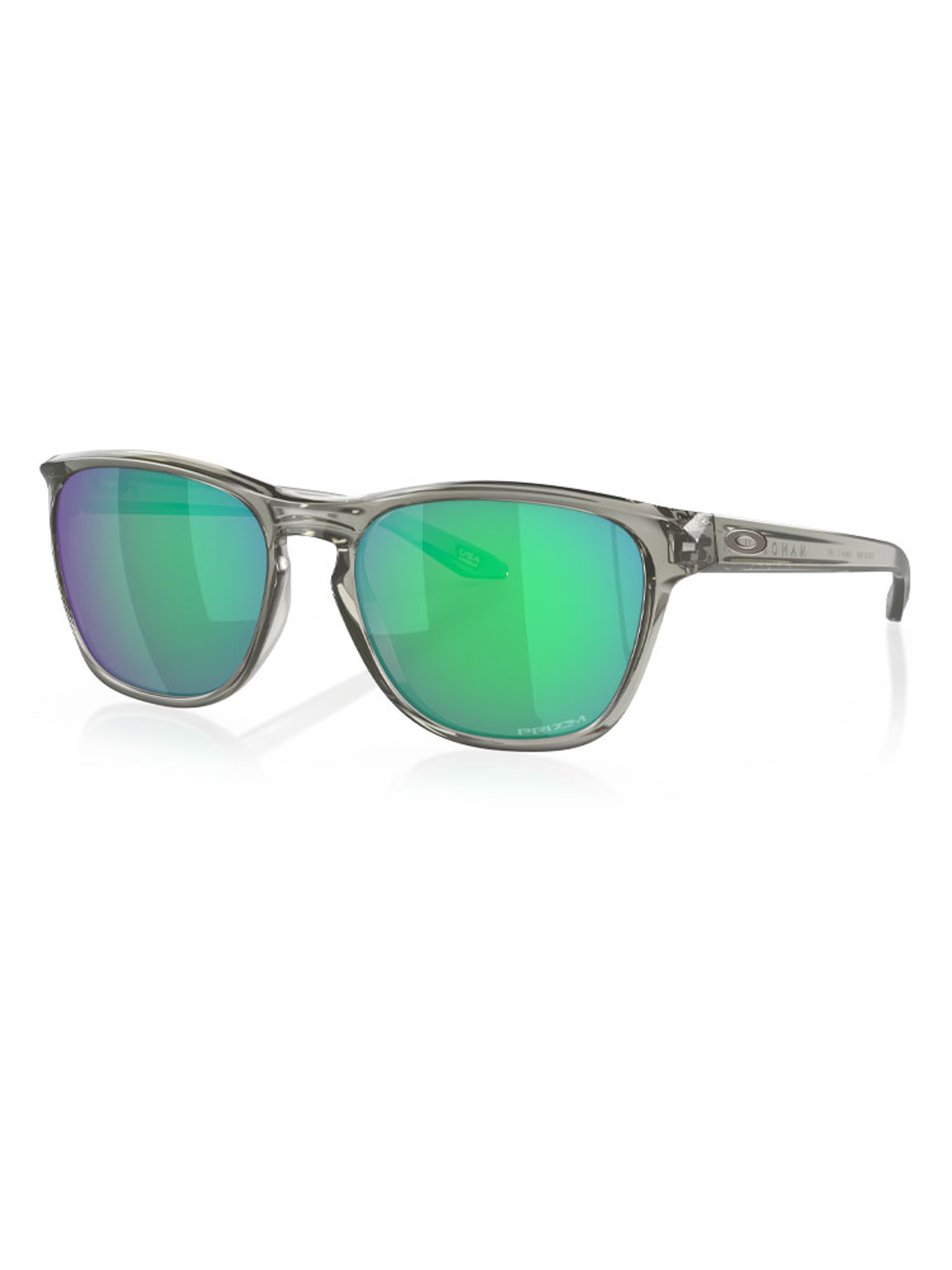 Oakley Manorburn Sunglasses - Grey Ink w/ Prizm Jade