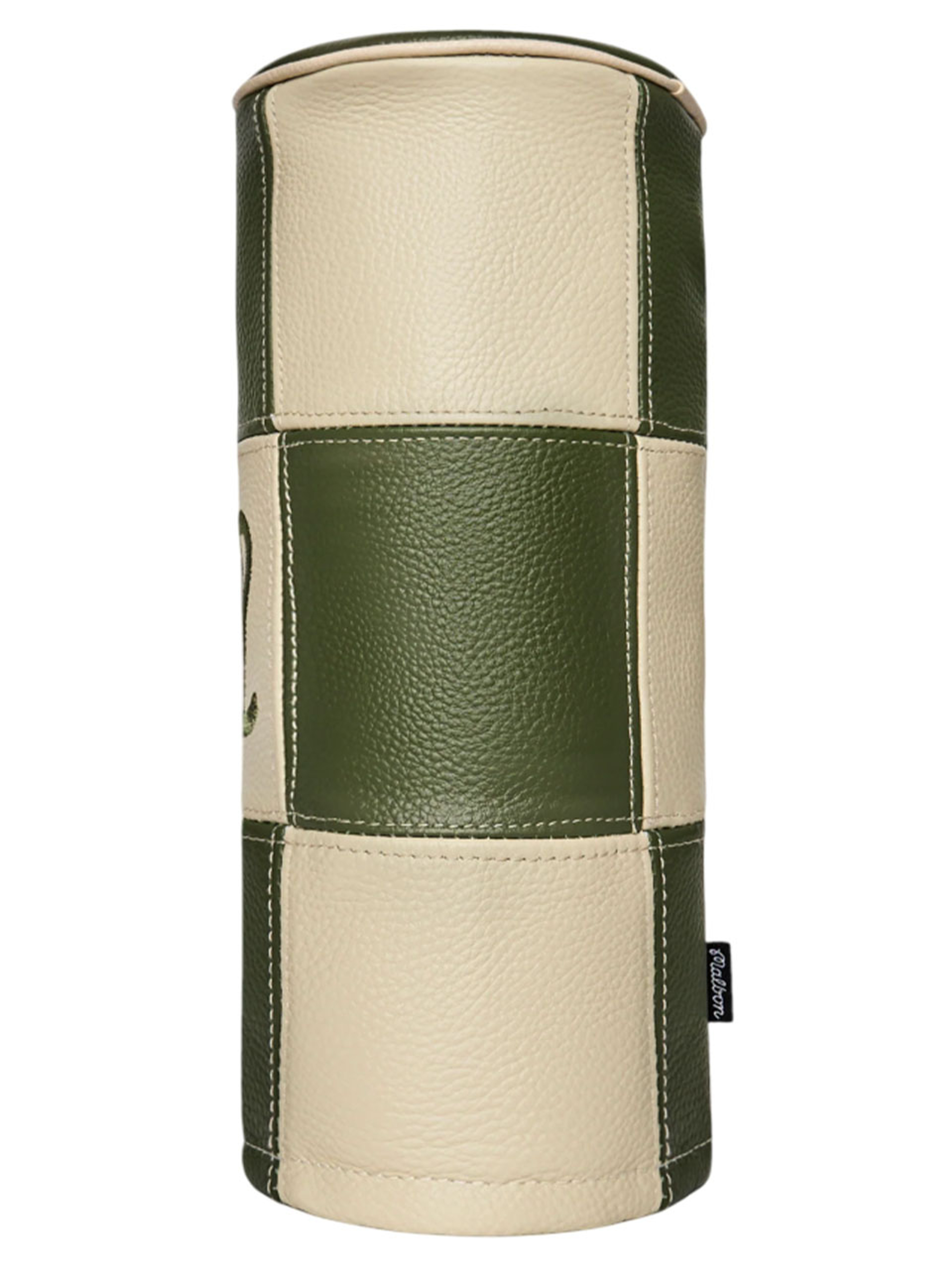 Malbon Barrel Driver Headcover - Cream/Cypress