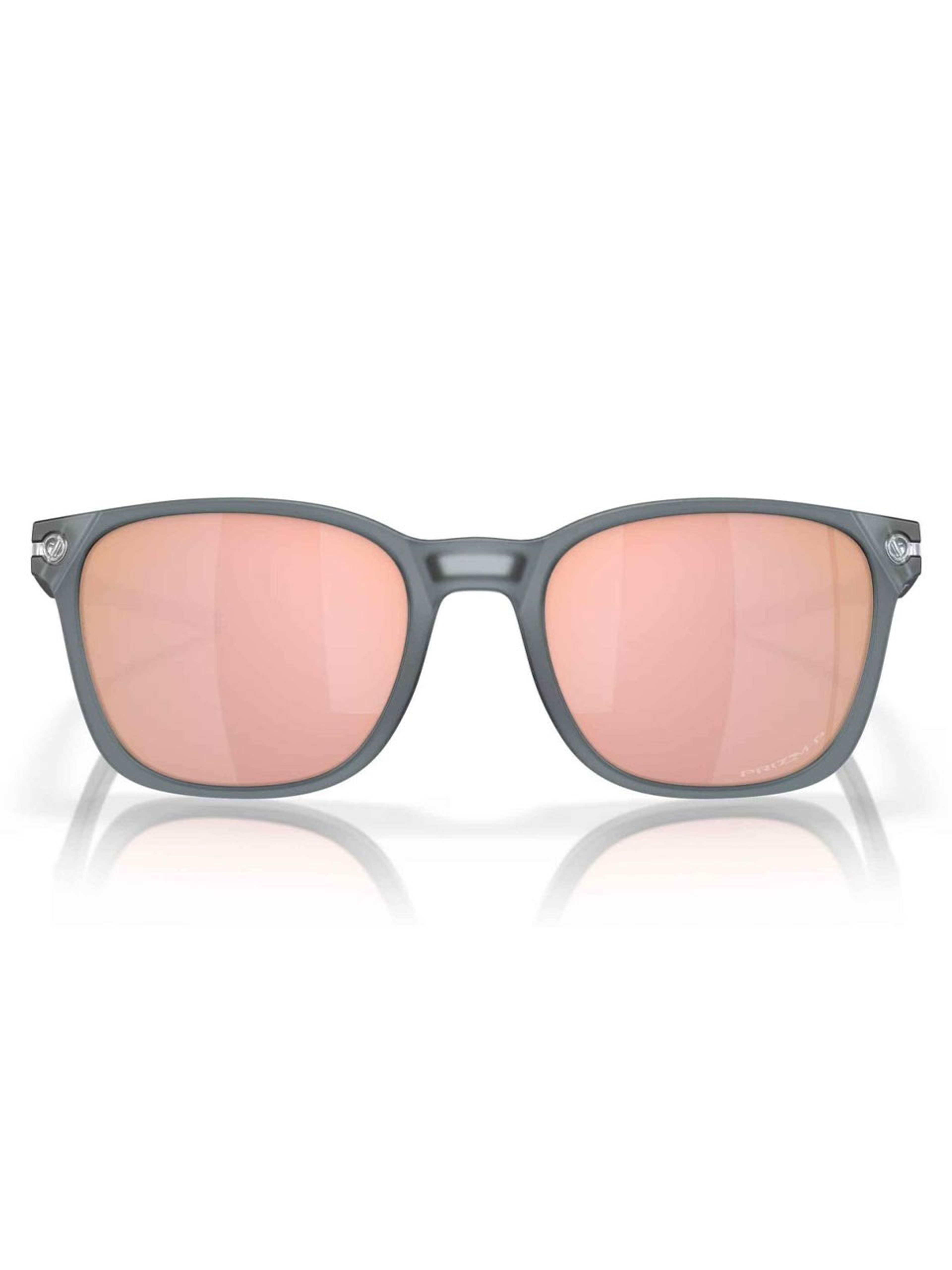Oakley Ojector Sunglasses - Matte Crystal Black w/ Prizm Rose/Gold Polarised