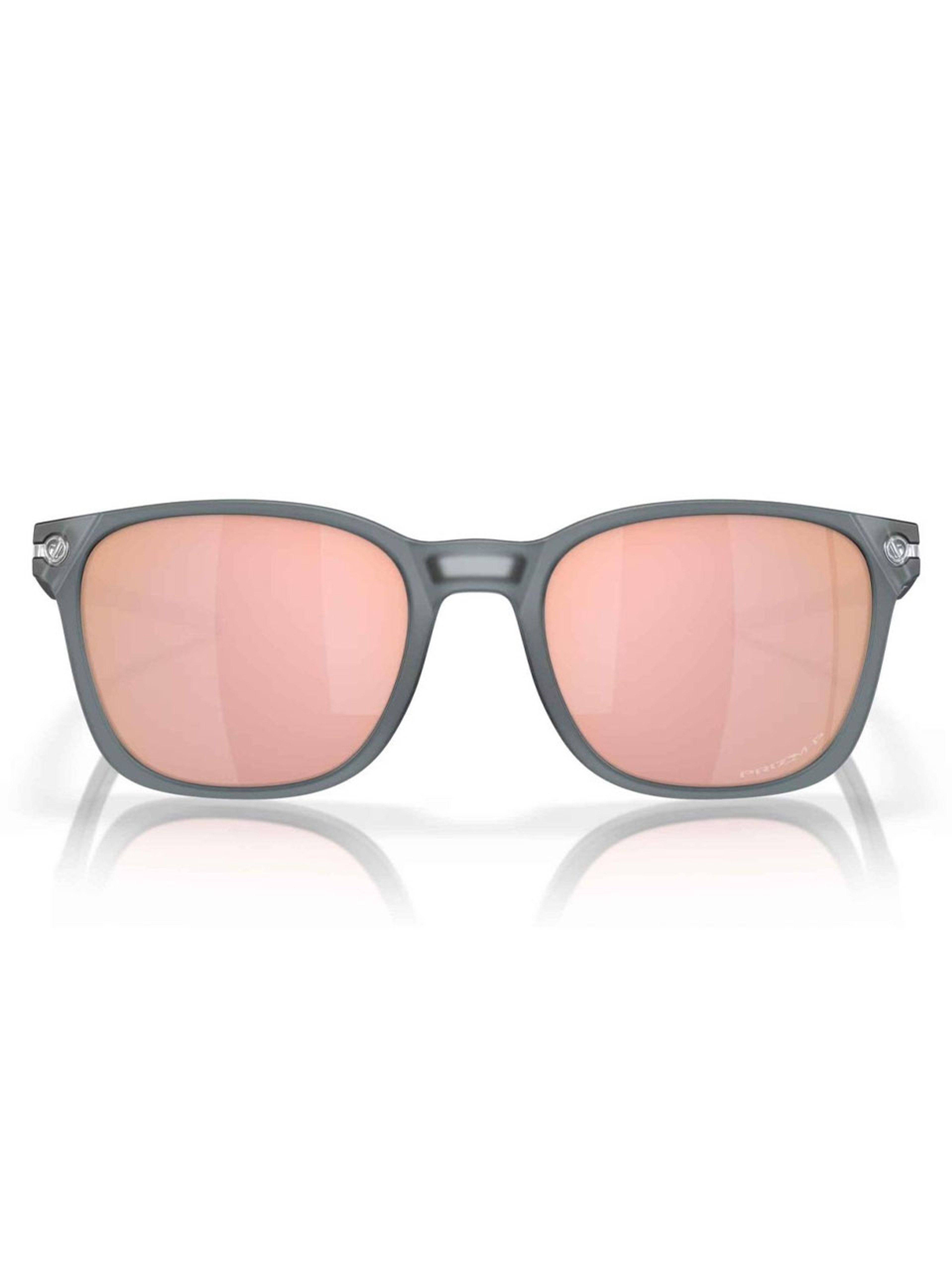 Oakley Ojector Sunglasses - Matte Crystal Black w/ Prizm Rose/Gold Polarised