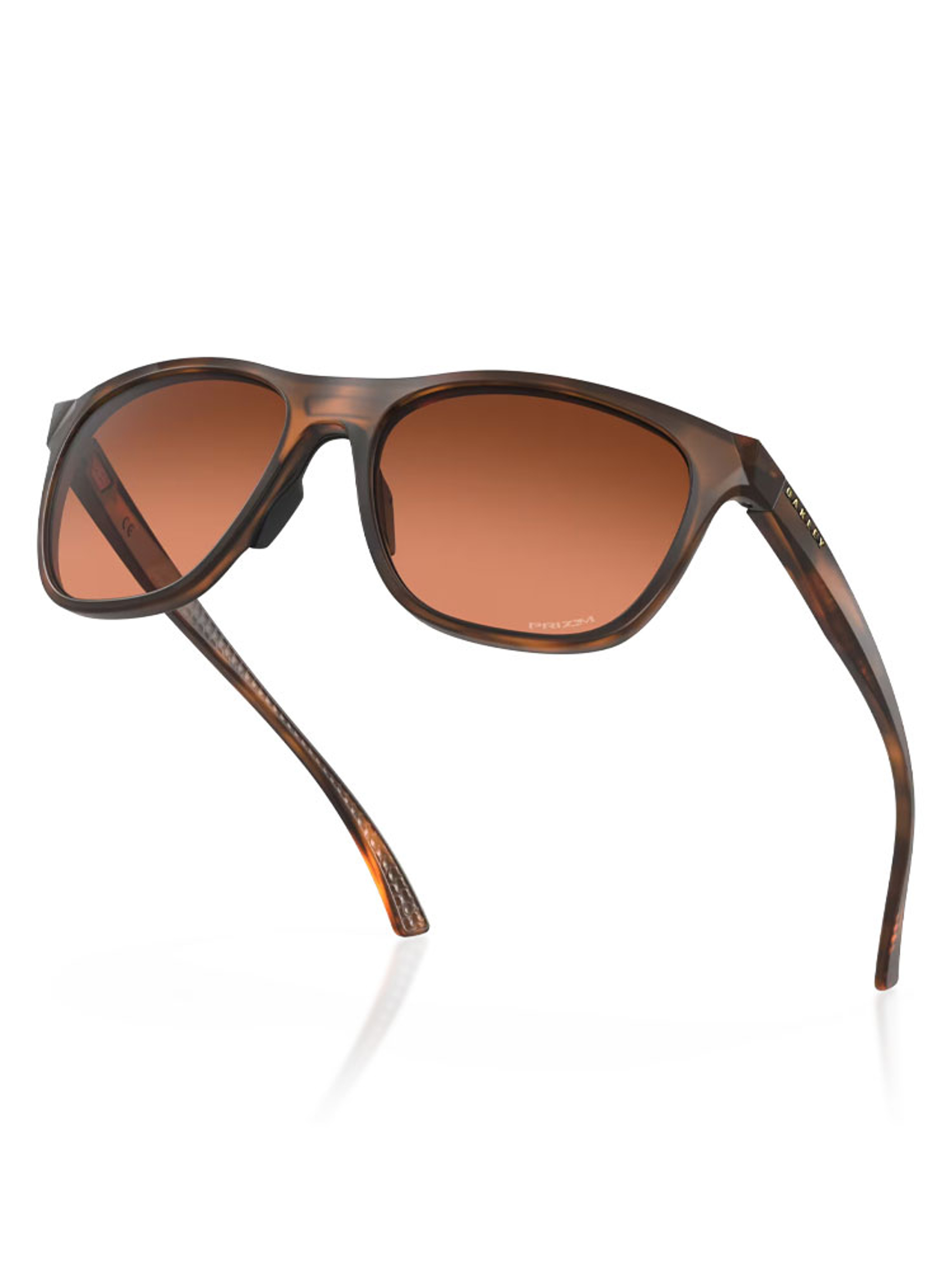 Oakley Leadline Sunglasses - Matte Brown Tortise w/ Prizm Brown Gradient