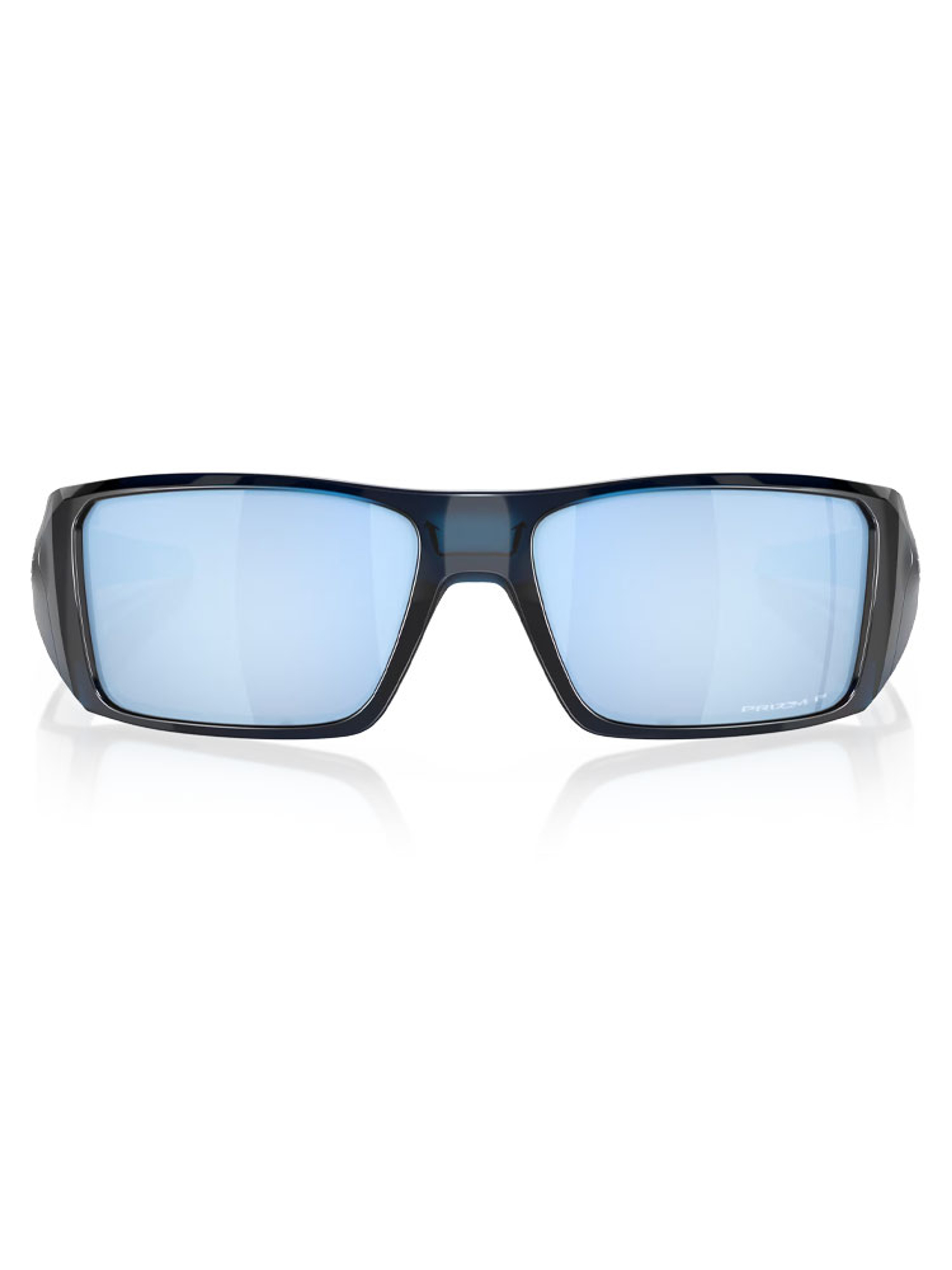 Oakley Heliostat Sunglasses - Transparent Poseidon w/ Prizm Deep Water Polarised