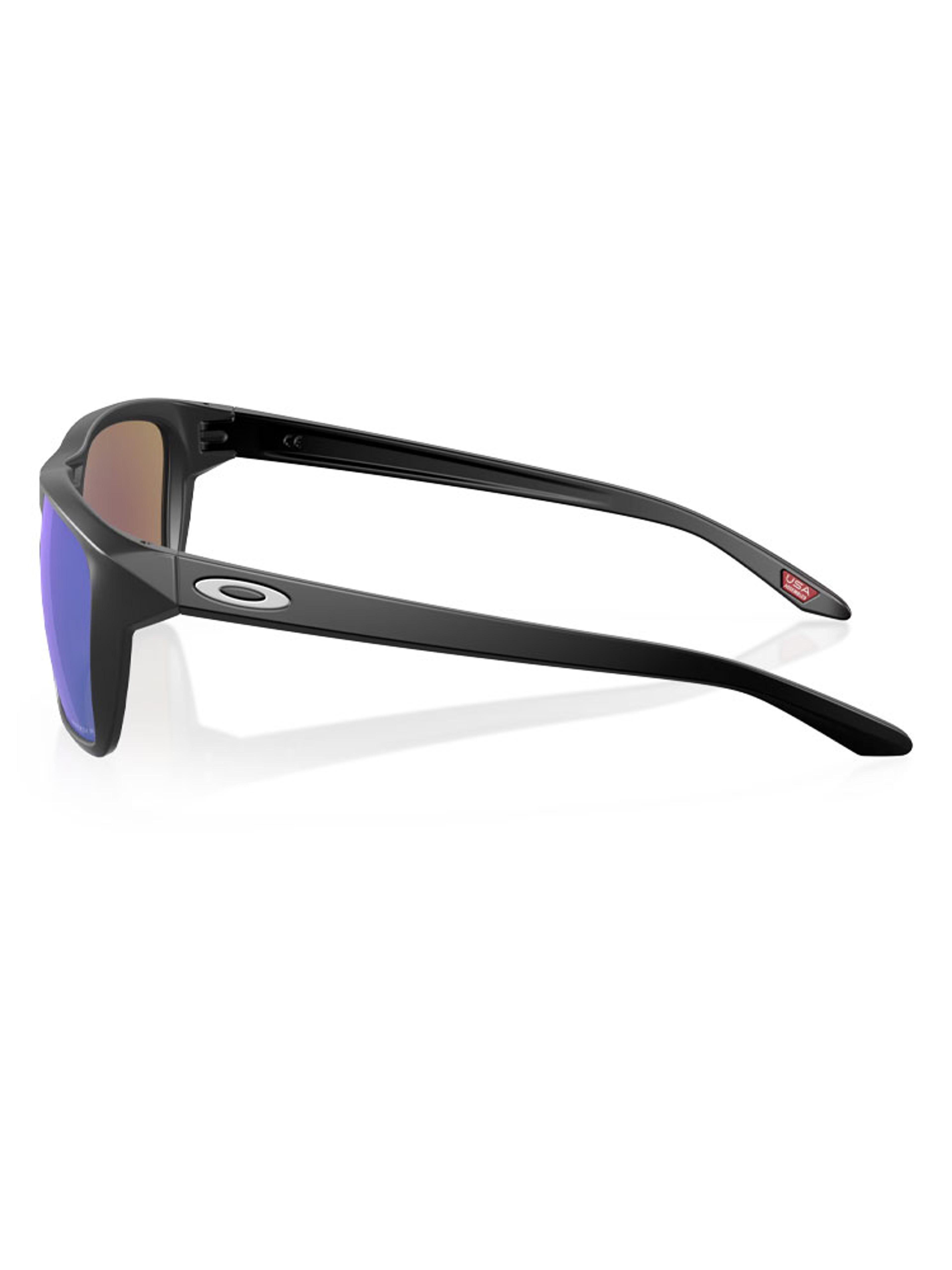 Oakley Sylas XL Sunglasses - Matte Black w/ Prizm Sapphire Polarised