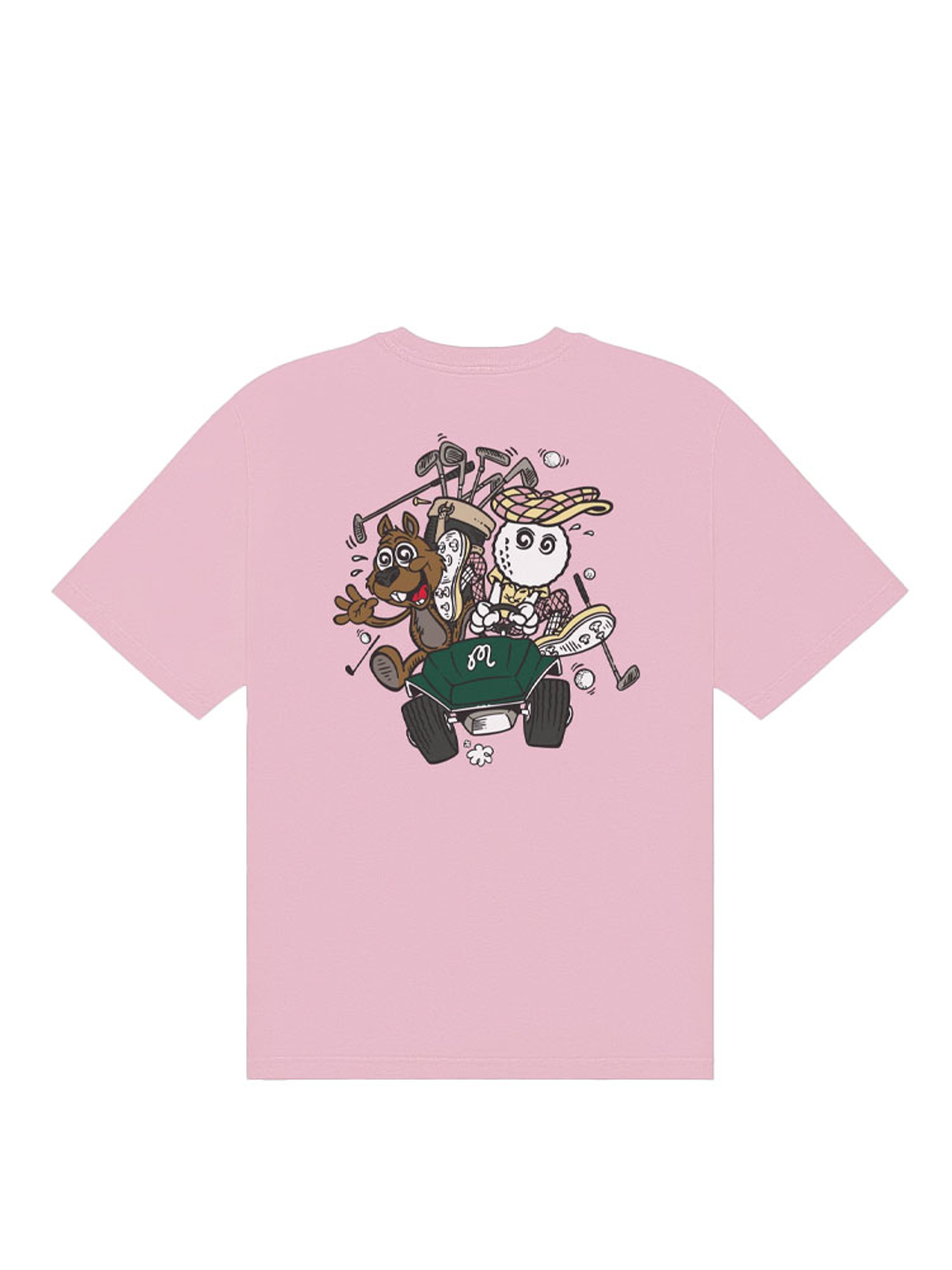 Malbon Two Man Scramble T-Shirt - Pink