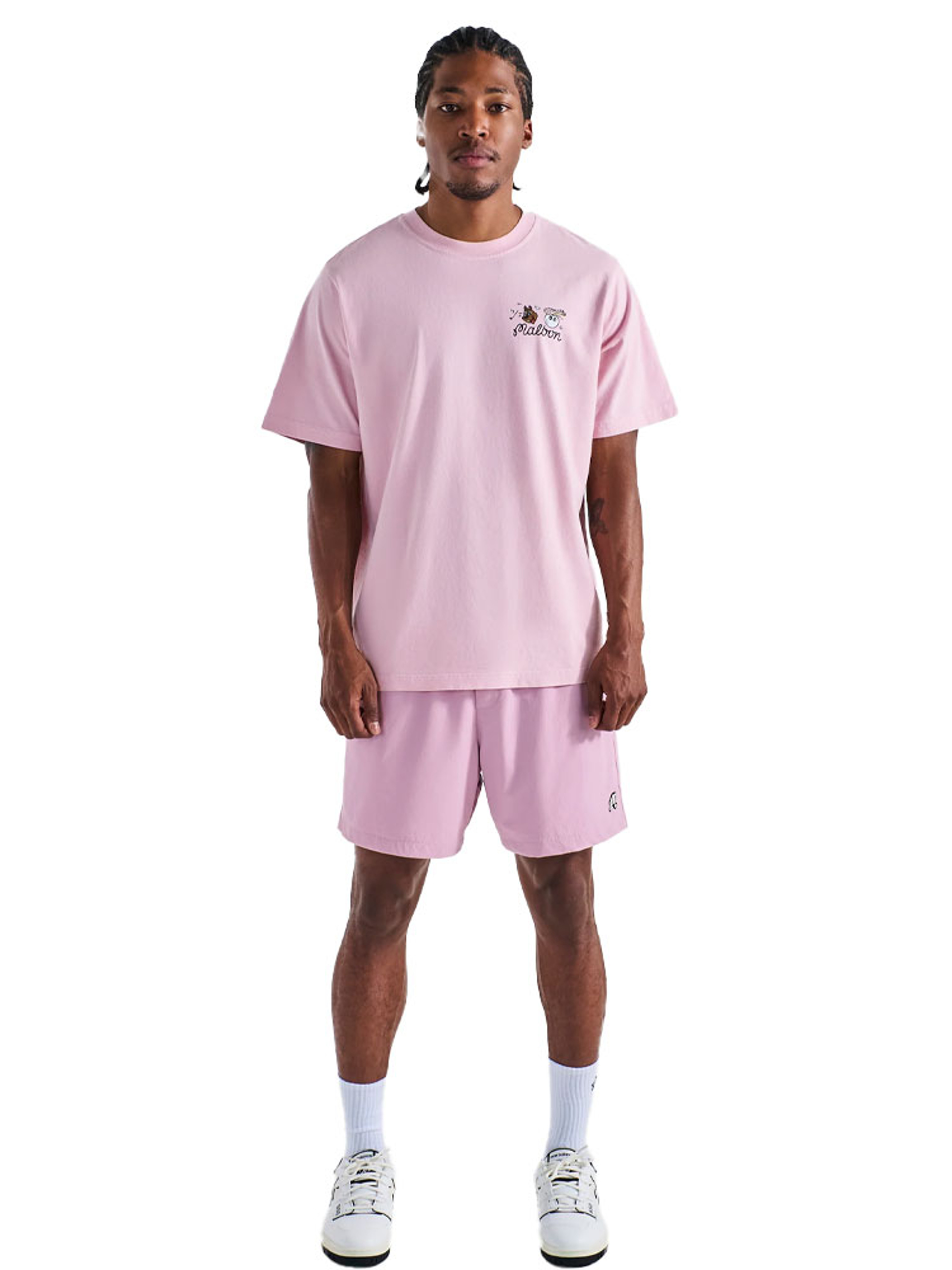 Malbon Two Man Scramble T-Shirt - Pink