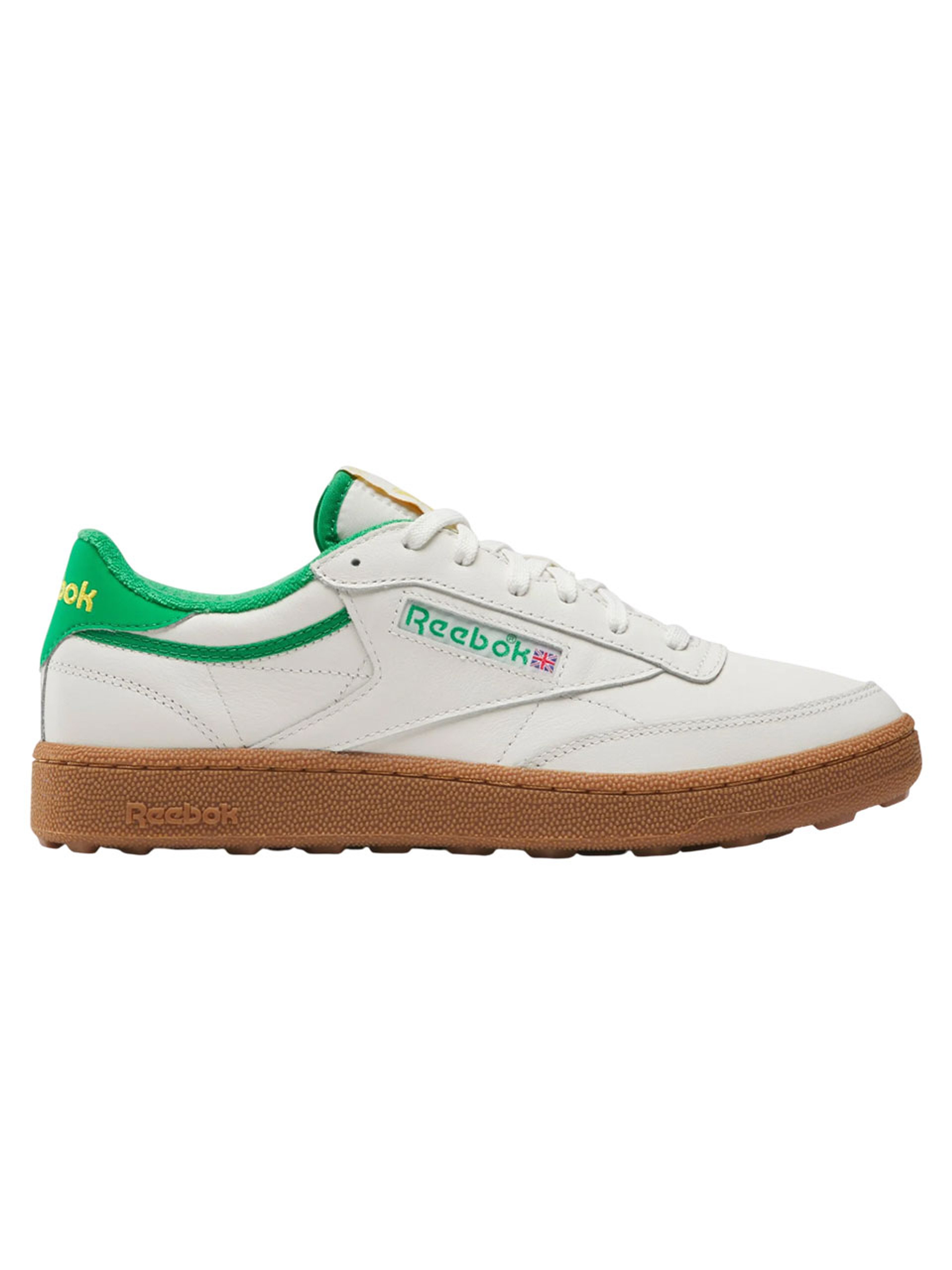 Reebok Club C Golf Shoes - Chalk/Classic Green
