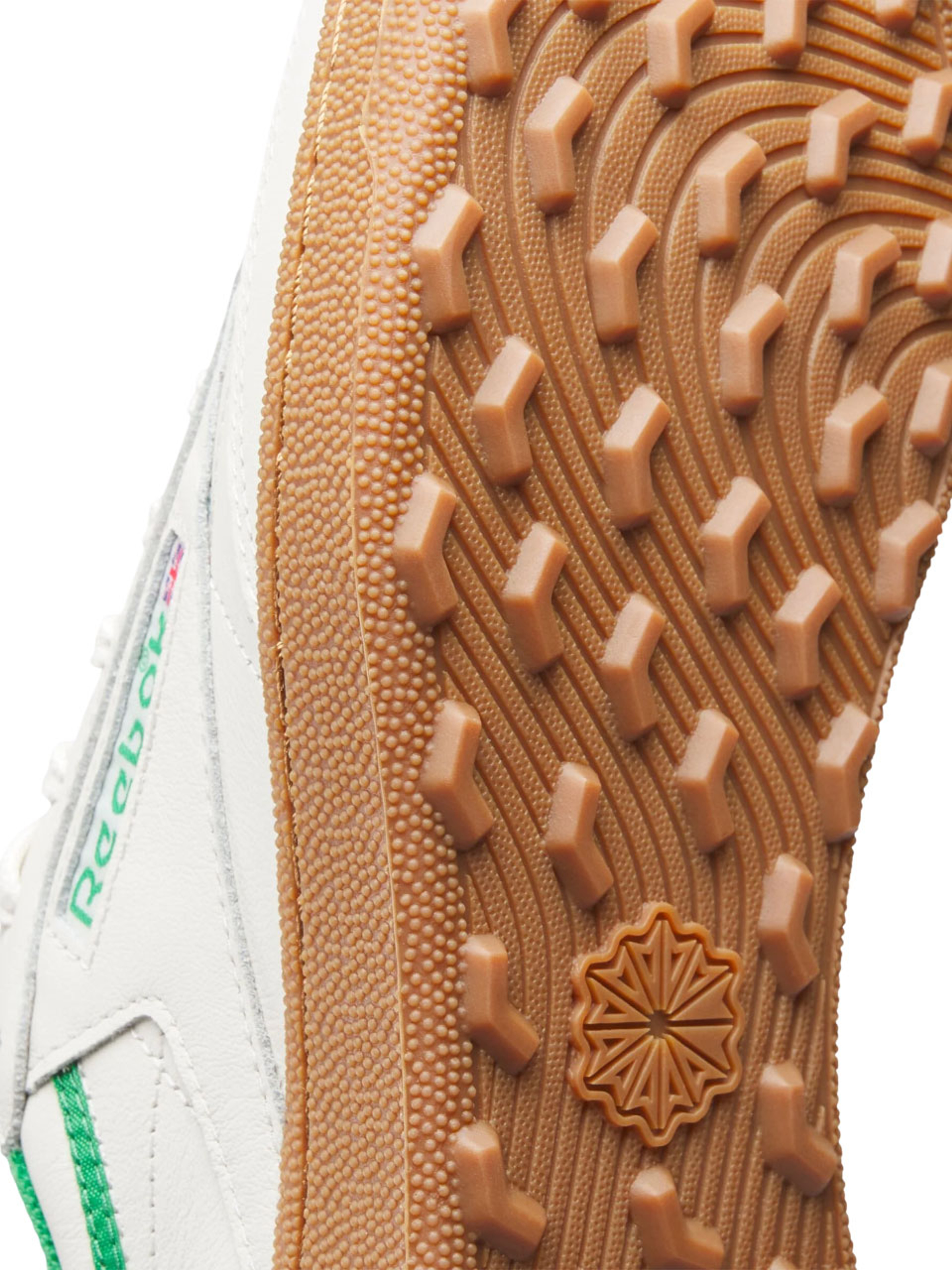 Reebok Club C Golf Shoes - Chalk/Classic Green