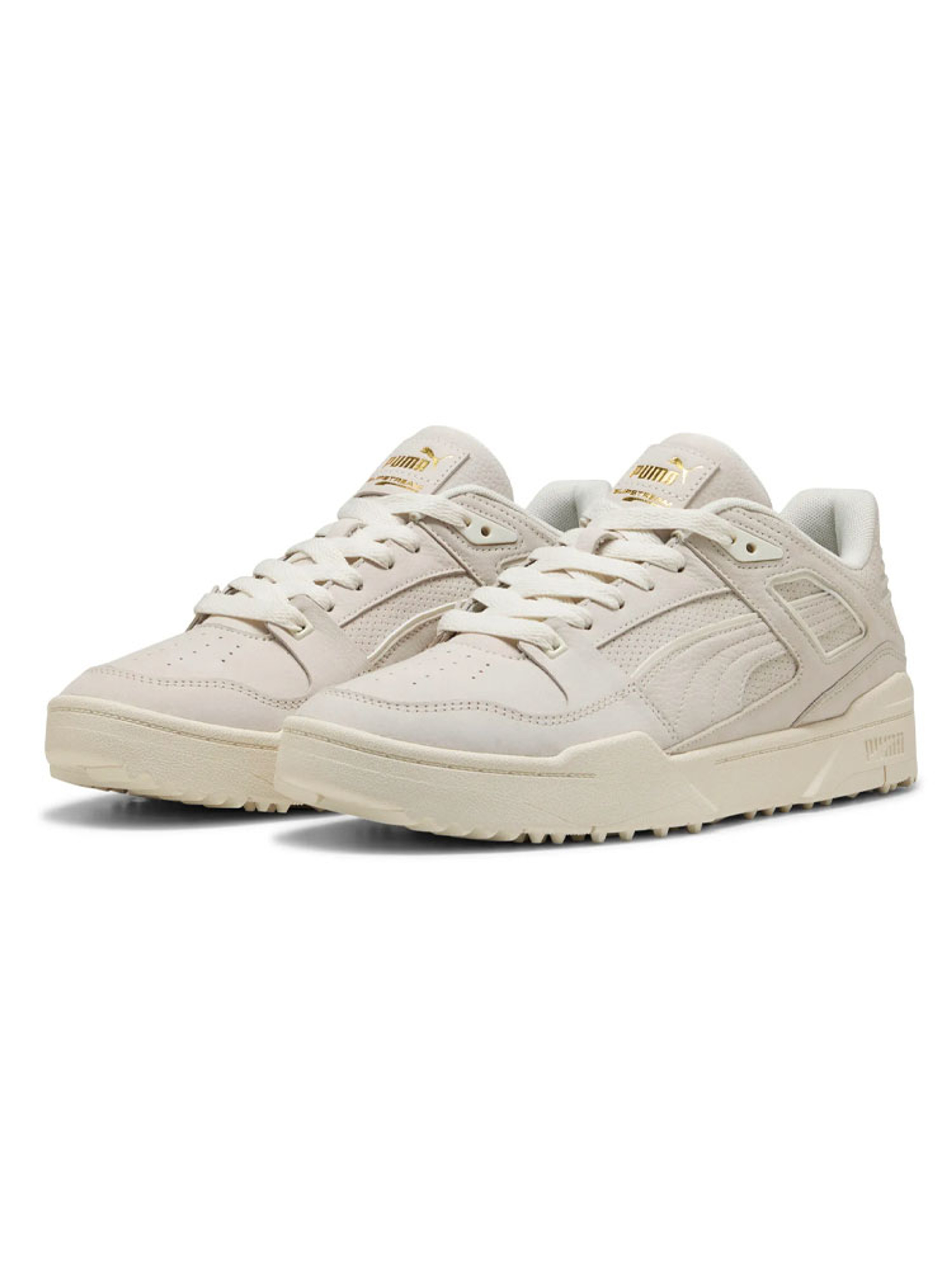 Puma Slipstream G Spikeless Golf Shoes - Warm White/Warm White