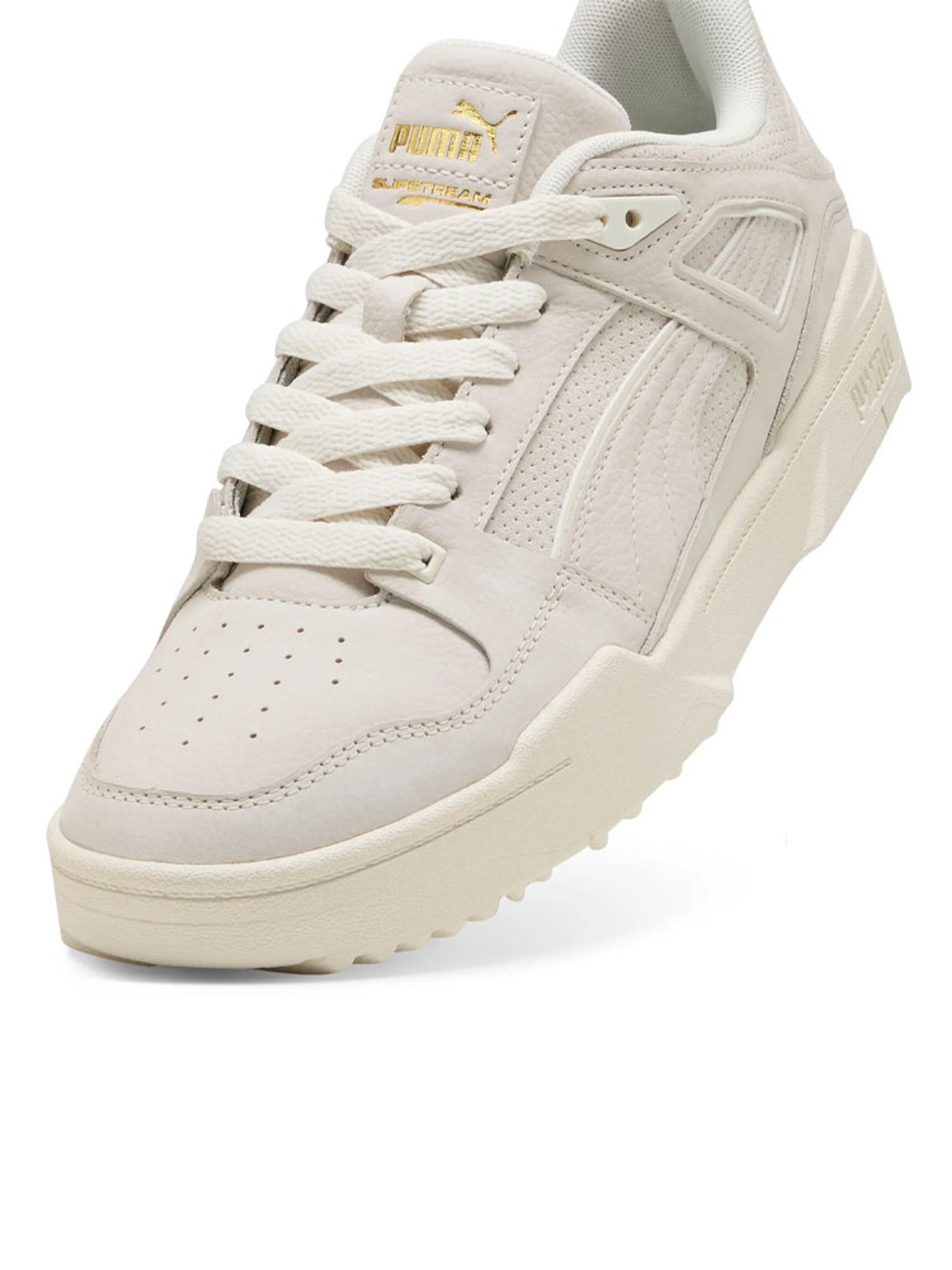 Puma Slipstream G Spikeless Golf Shoes - Warm White/Warm White