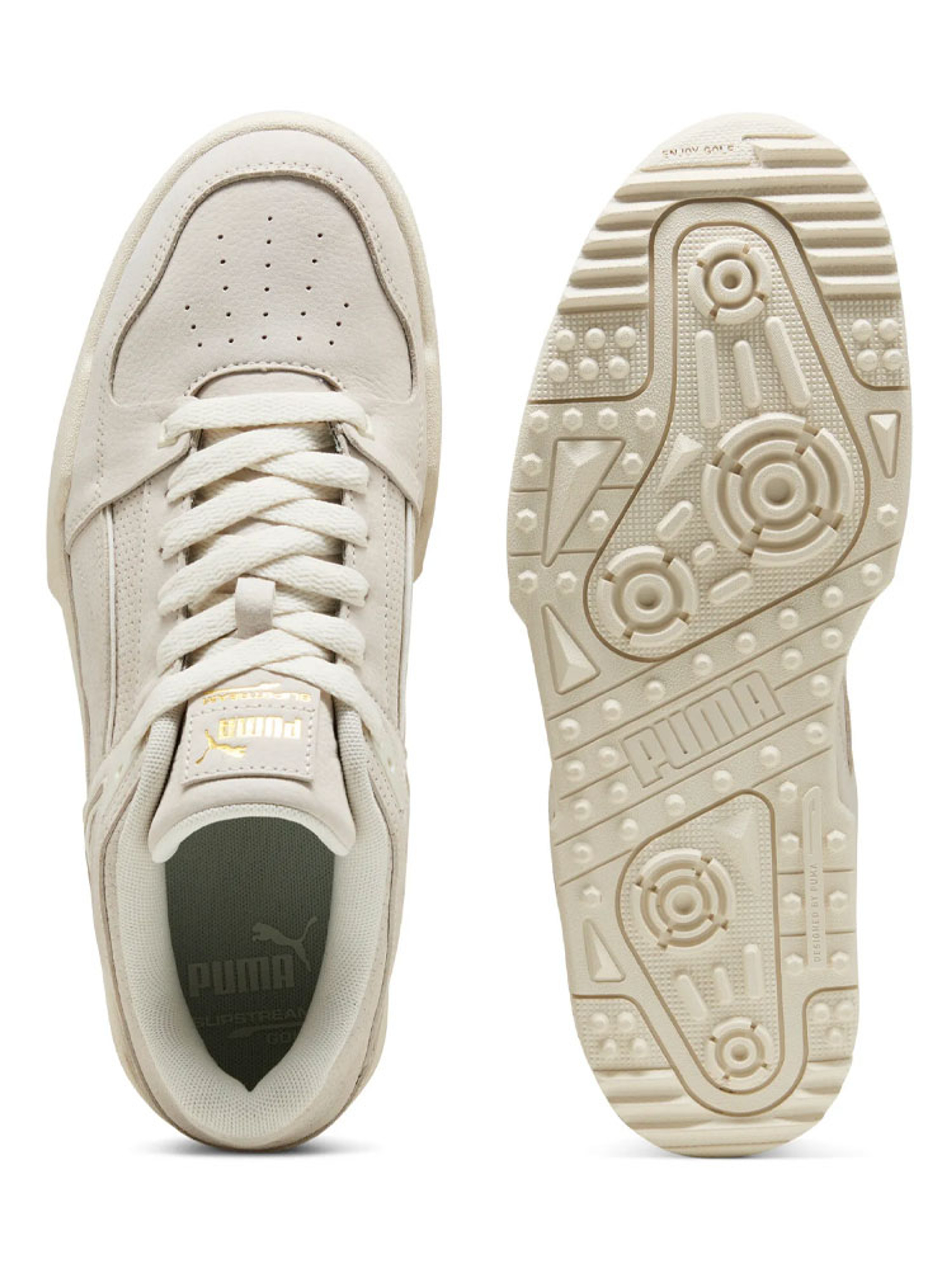 Puma Slipstream G Spikeless Golf Shoes - Warm White/Warm White