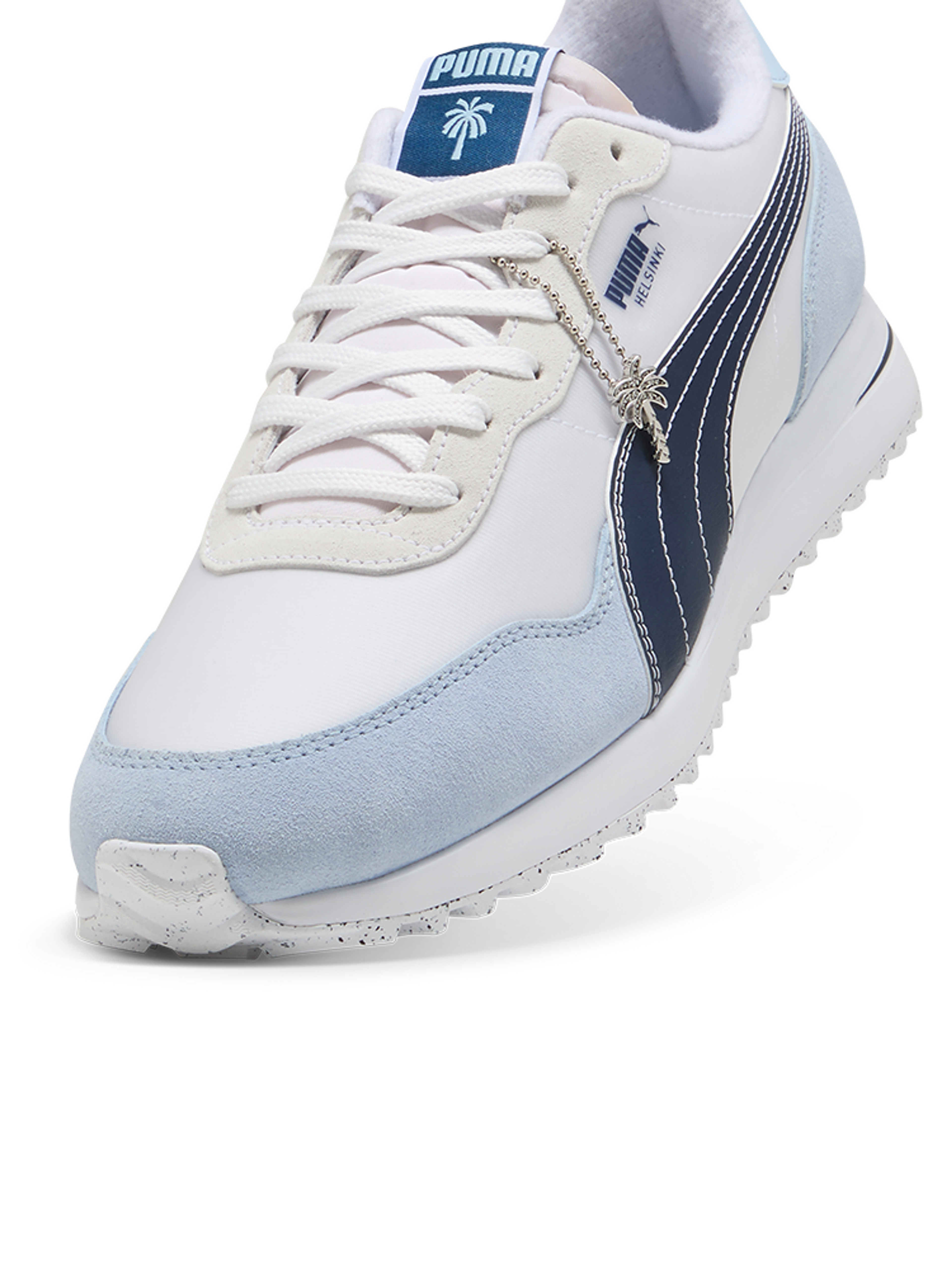 Puma x Palm Tree Crew Helsinki G Spikeless Golf Shoes - Puma White/Haute Tropic