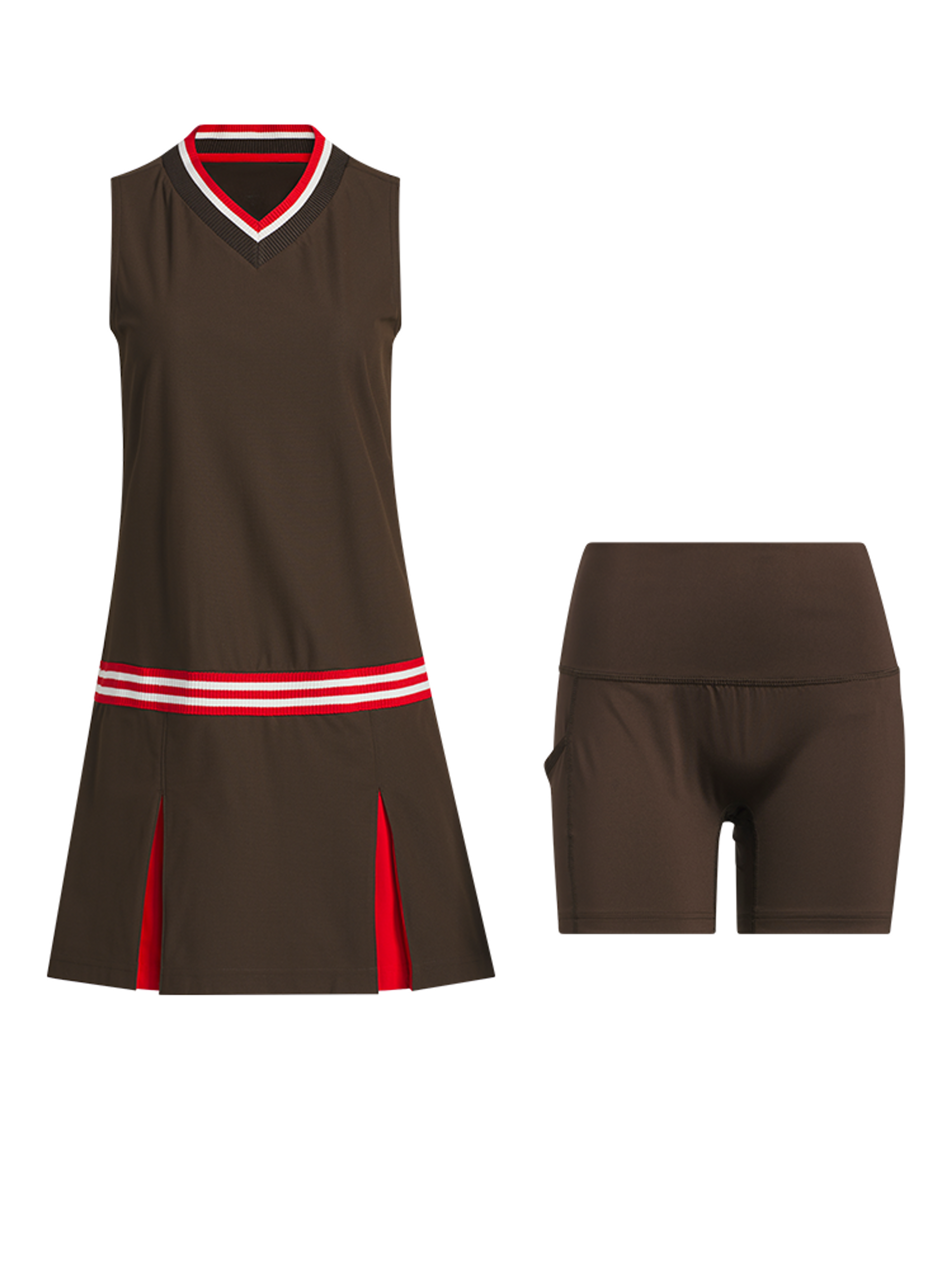 adidas Originals Twistknit Dress - Dark Brown