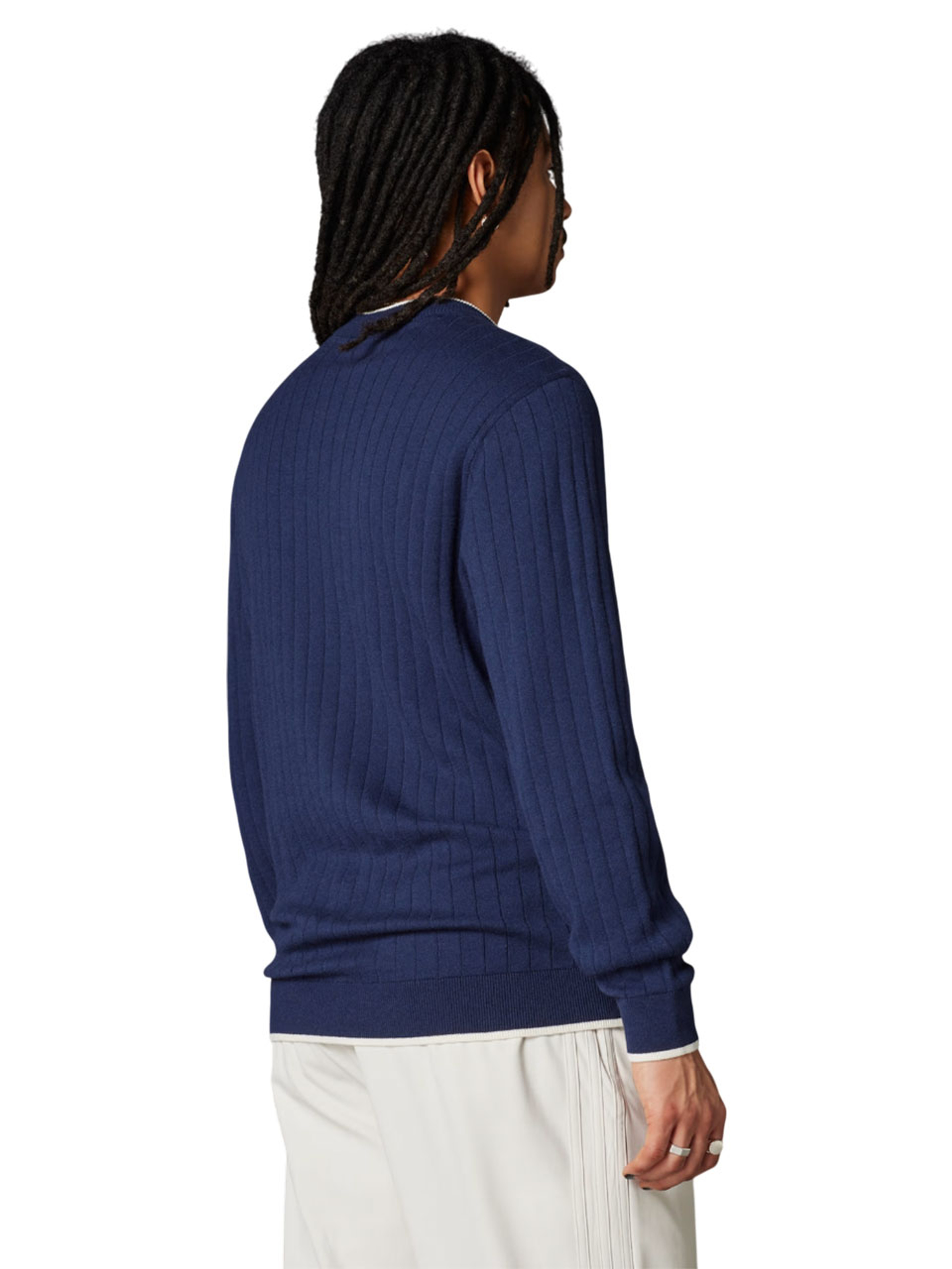 adidas Originals Cashmere Knit Sweater - Night Indigo