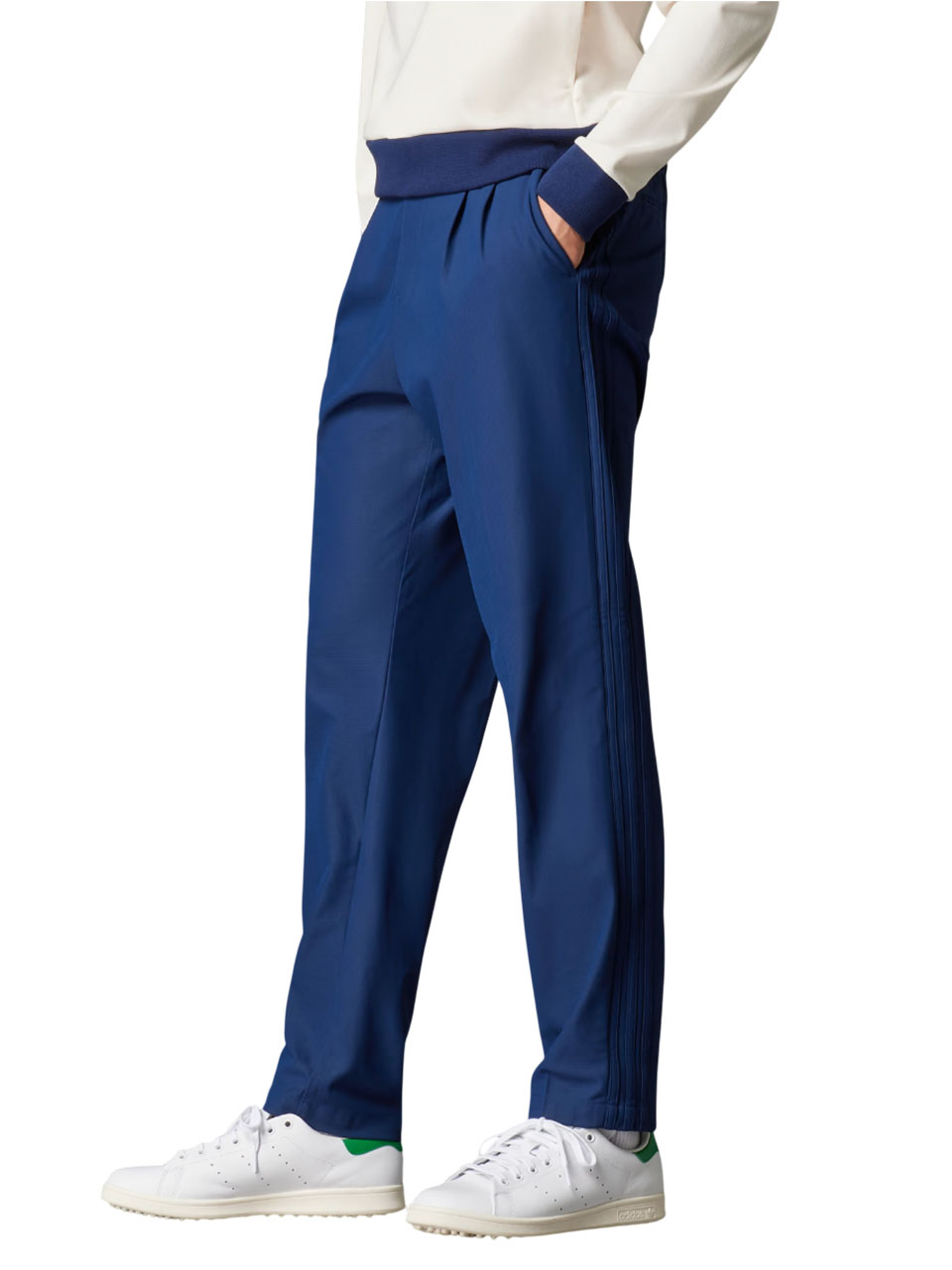 adidas Originals Twistknit Pleated Pant - Night Indigo