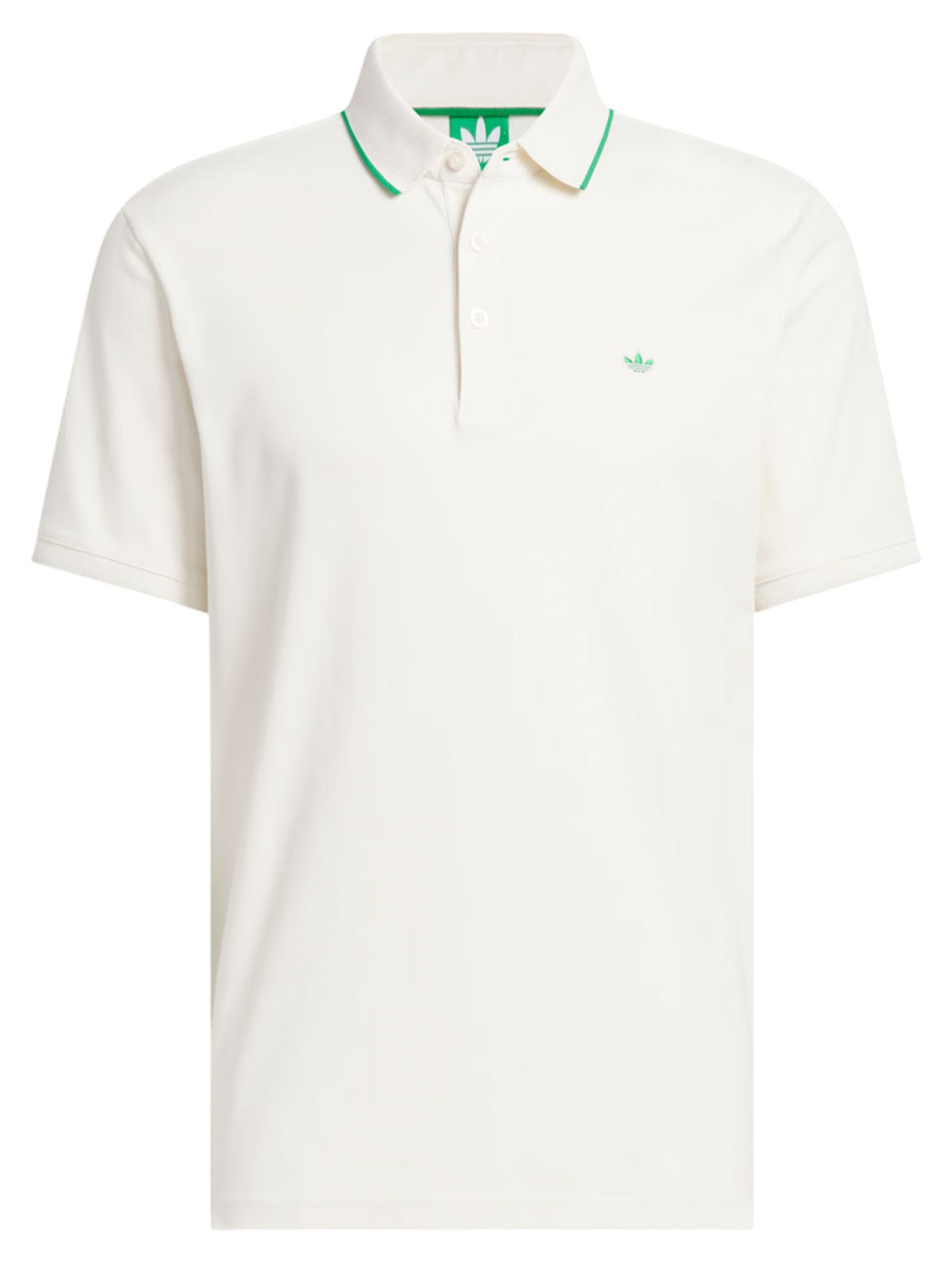 adidas Originals Twistknit Trefoil Polo - Chalk White