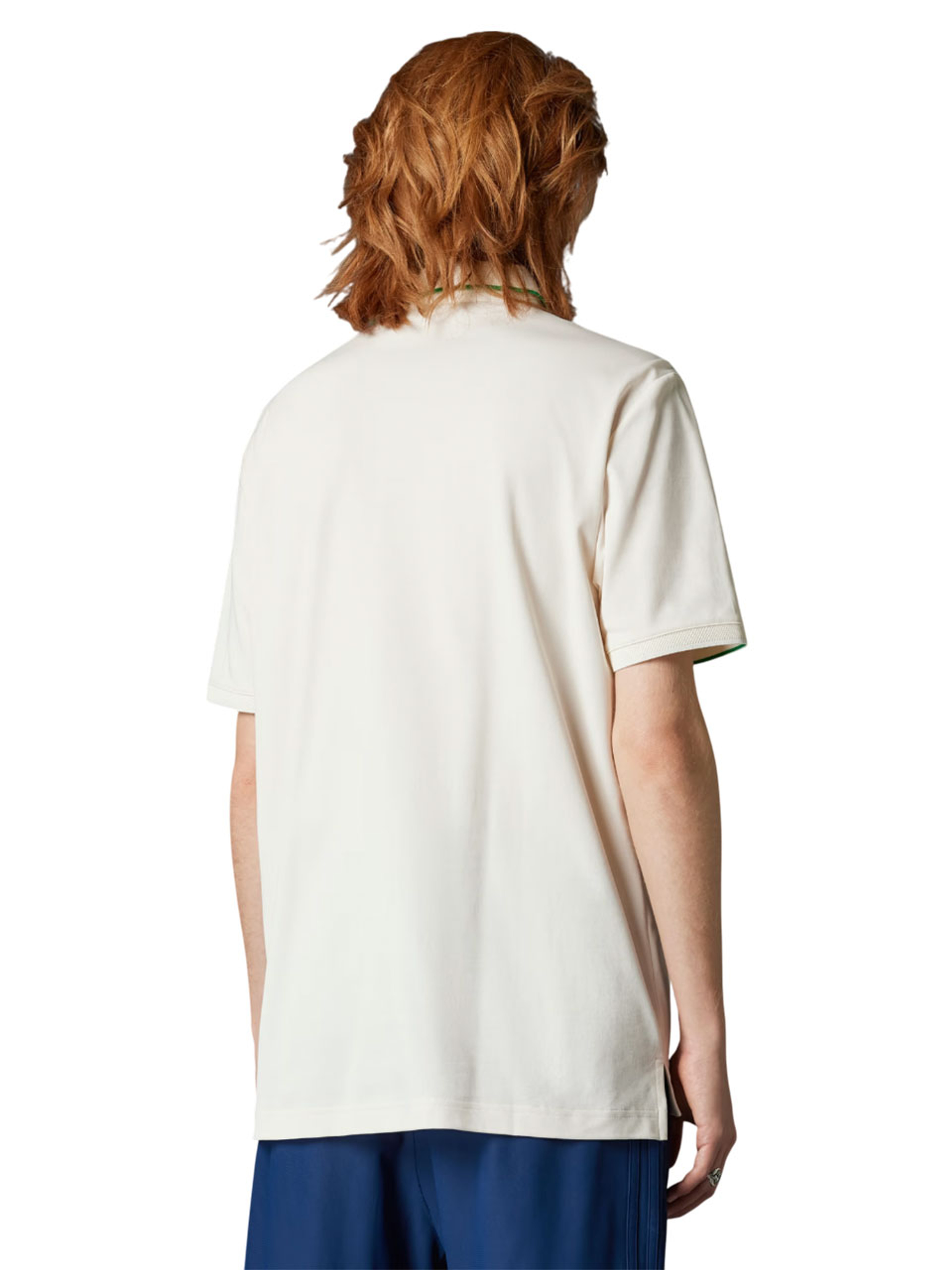 adidas Originals Twistknit Trefoil Polo - Chalk White