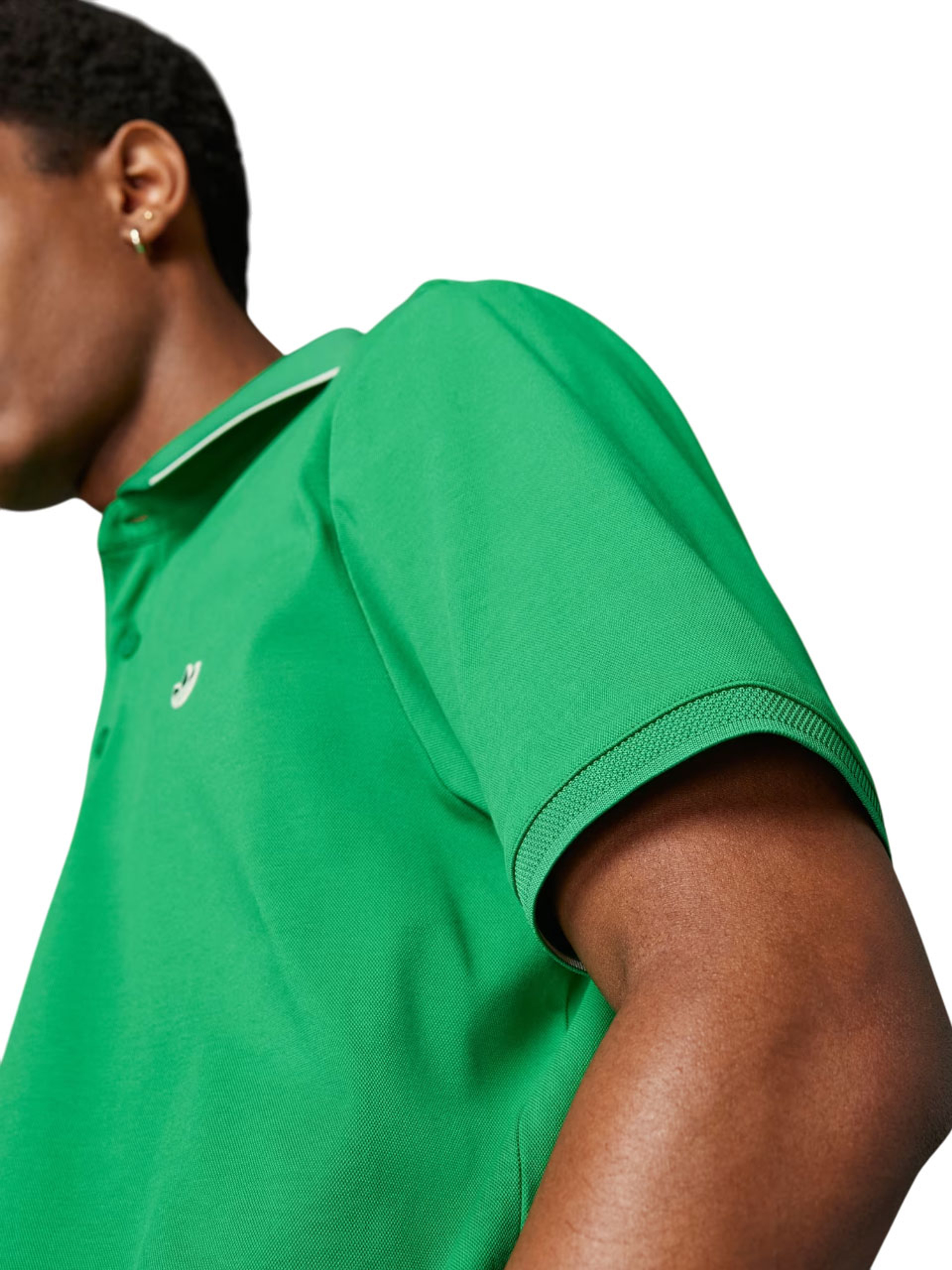 adidas Originals Twistknit Trefoil Polo - Green