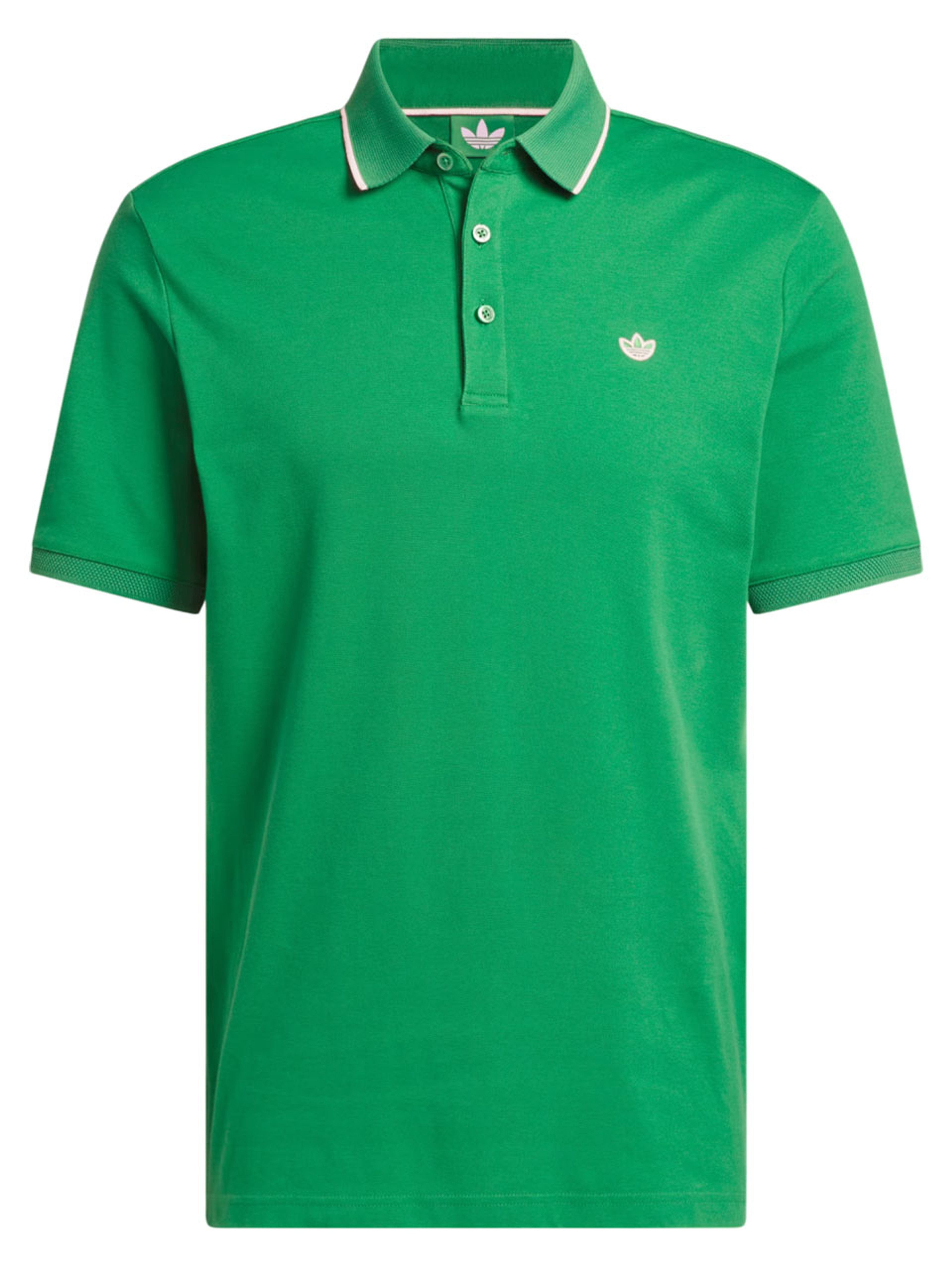 adidas Originals Twistknit Trefoil Polo - Green