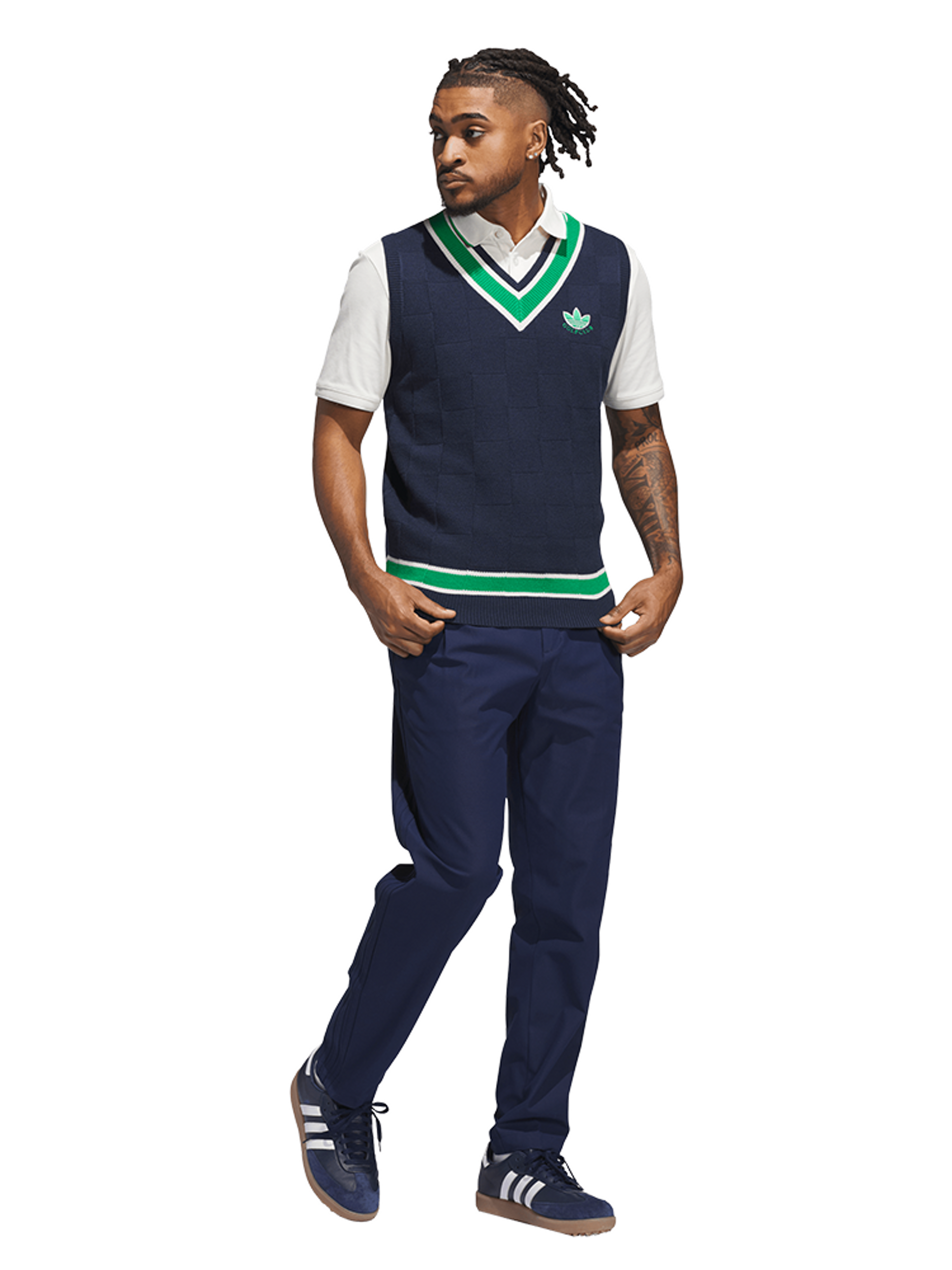 adidas Originals Knit Vest - Night Indigo