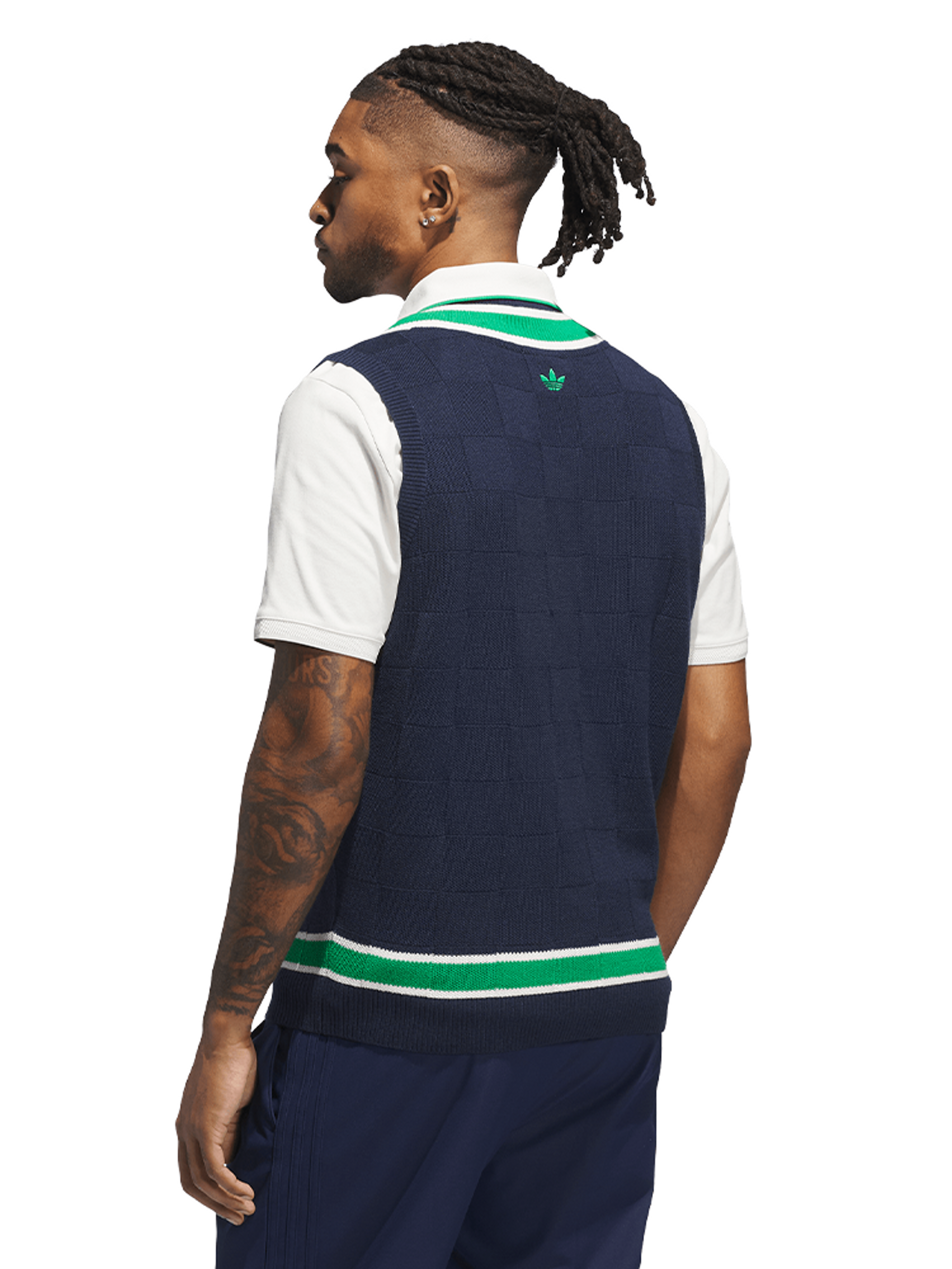 adidas Originals Knit Vest - Night Indigo