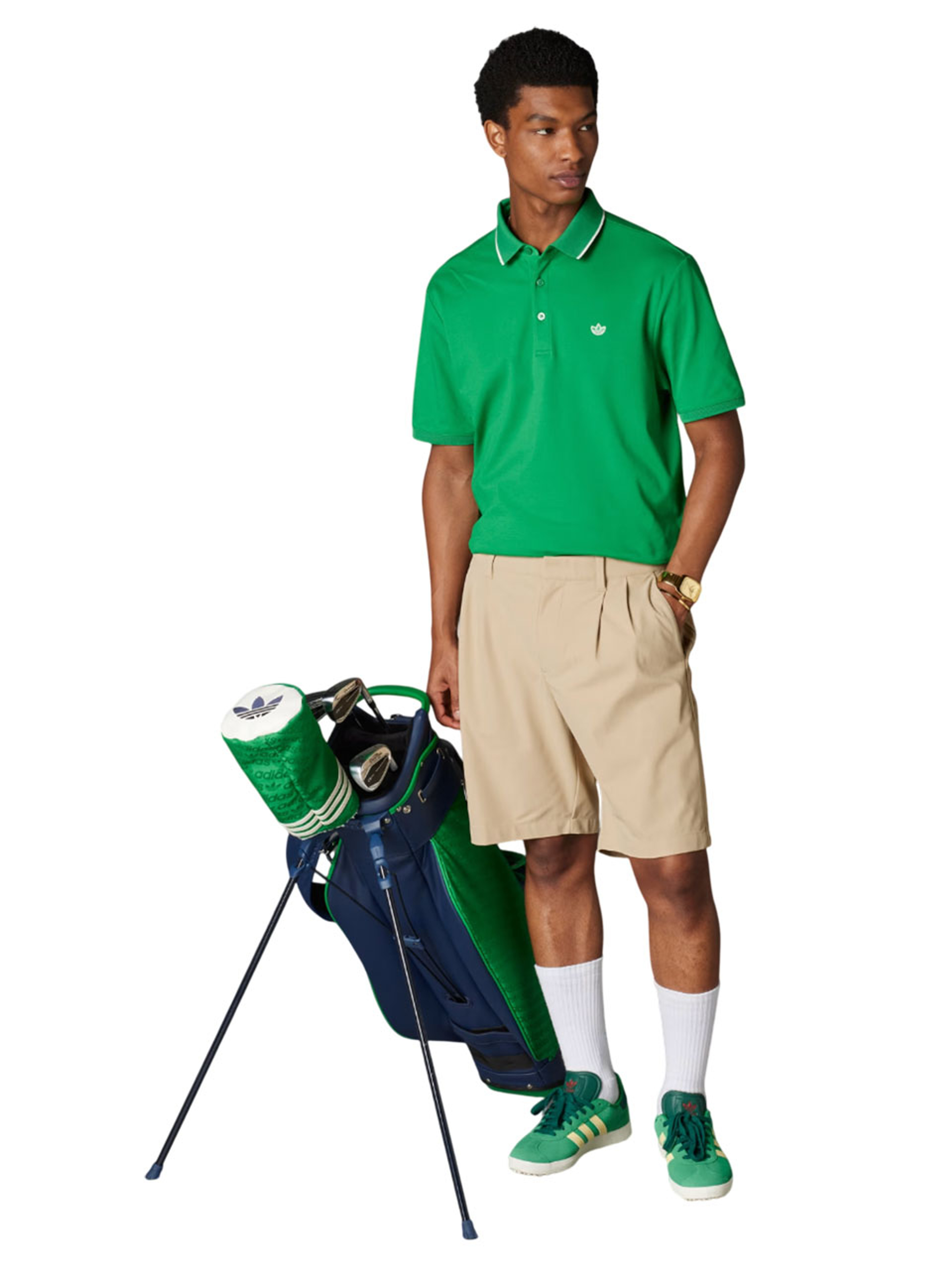 adidas Originals Golf Driver Headcover - Green/Chalk White
