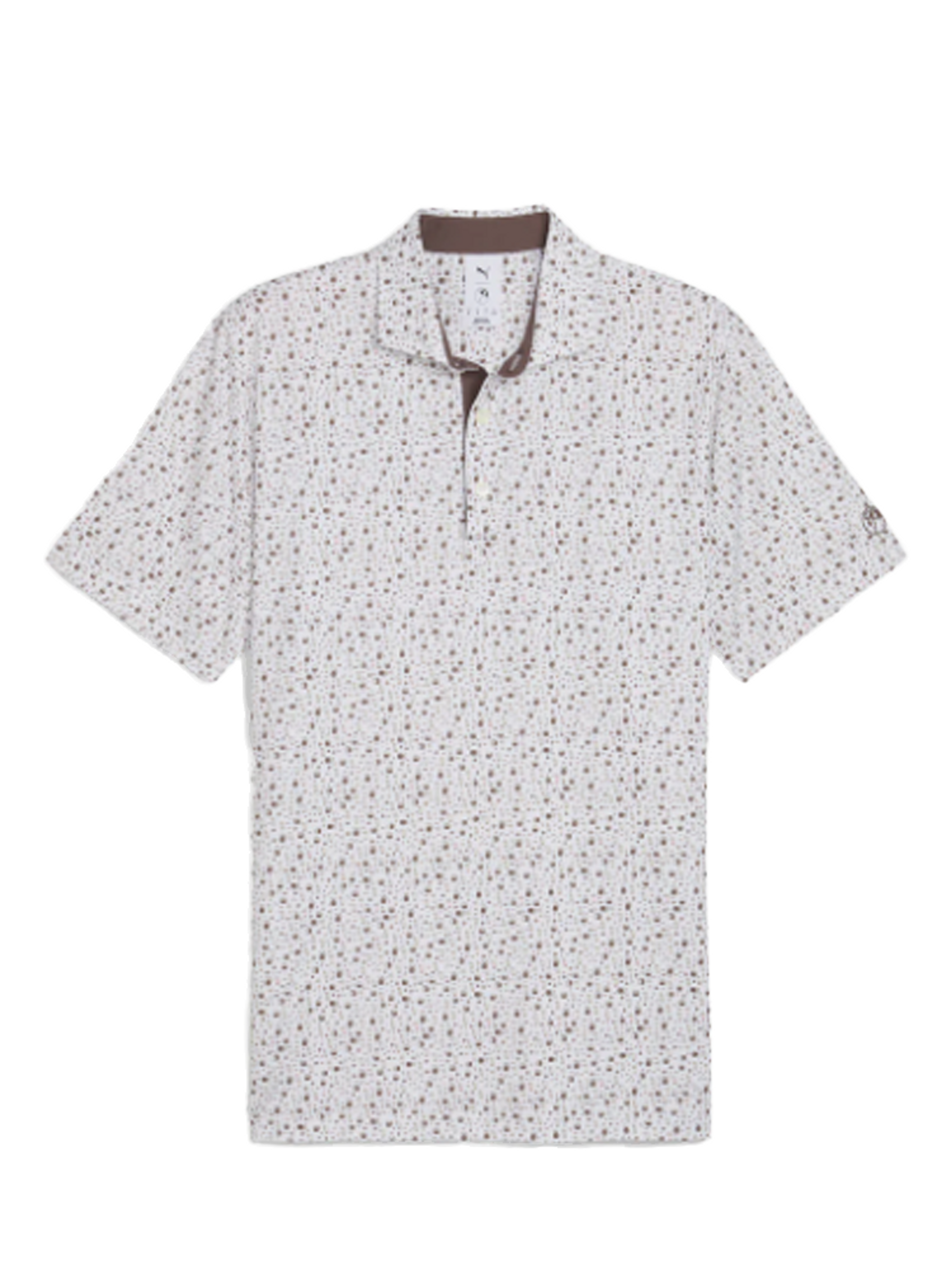 Puma x Arnold Palmer Tea Time Polo - Warm White/Flat Bronze