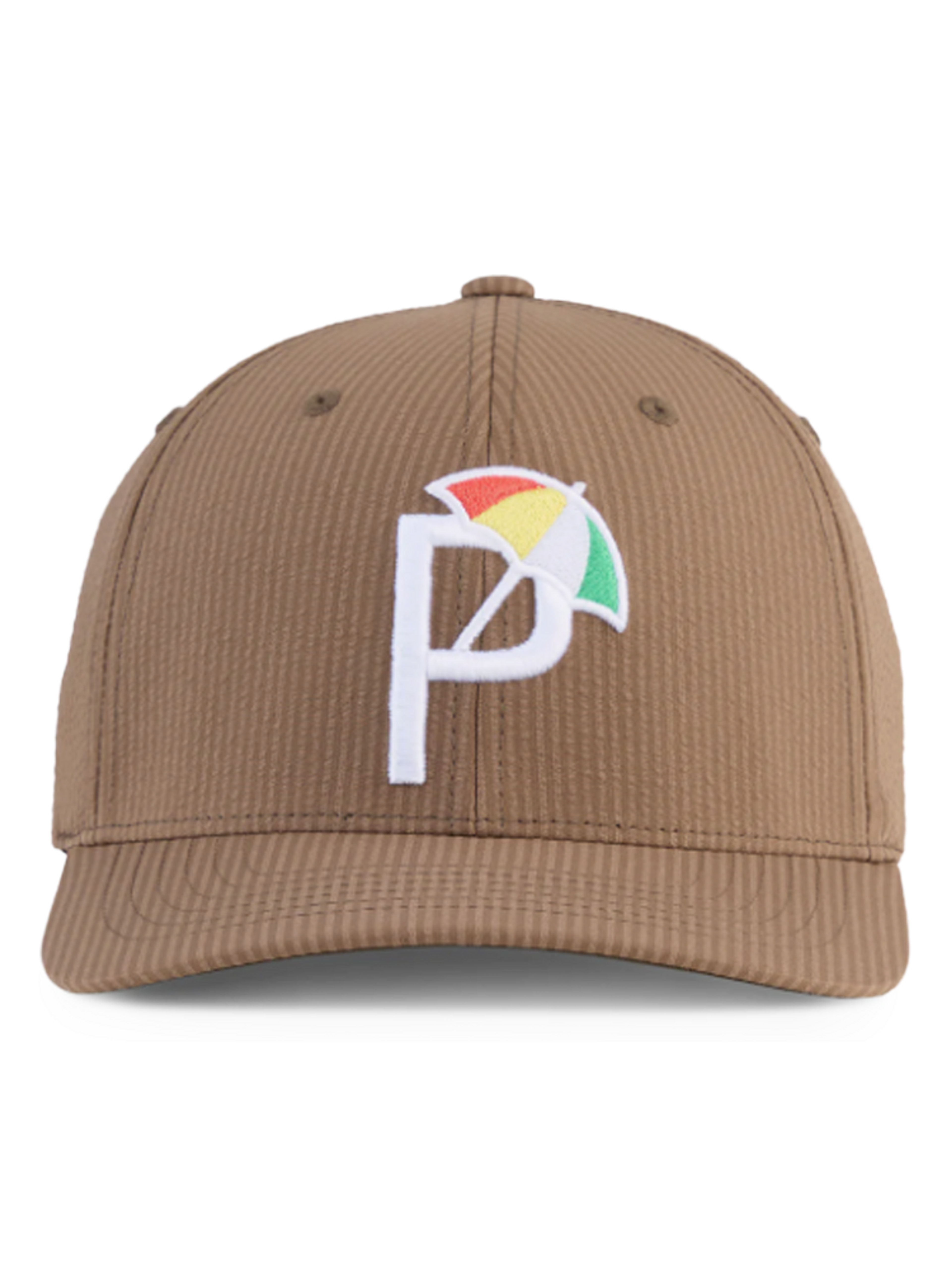 Puma x Arnold Palmer Seersucker 6 Panel Cap - Flat Bronze
