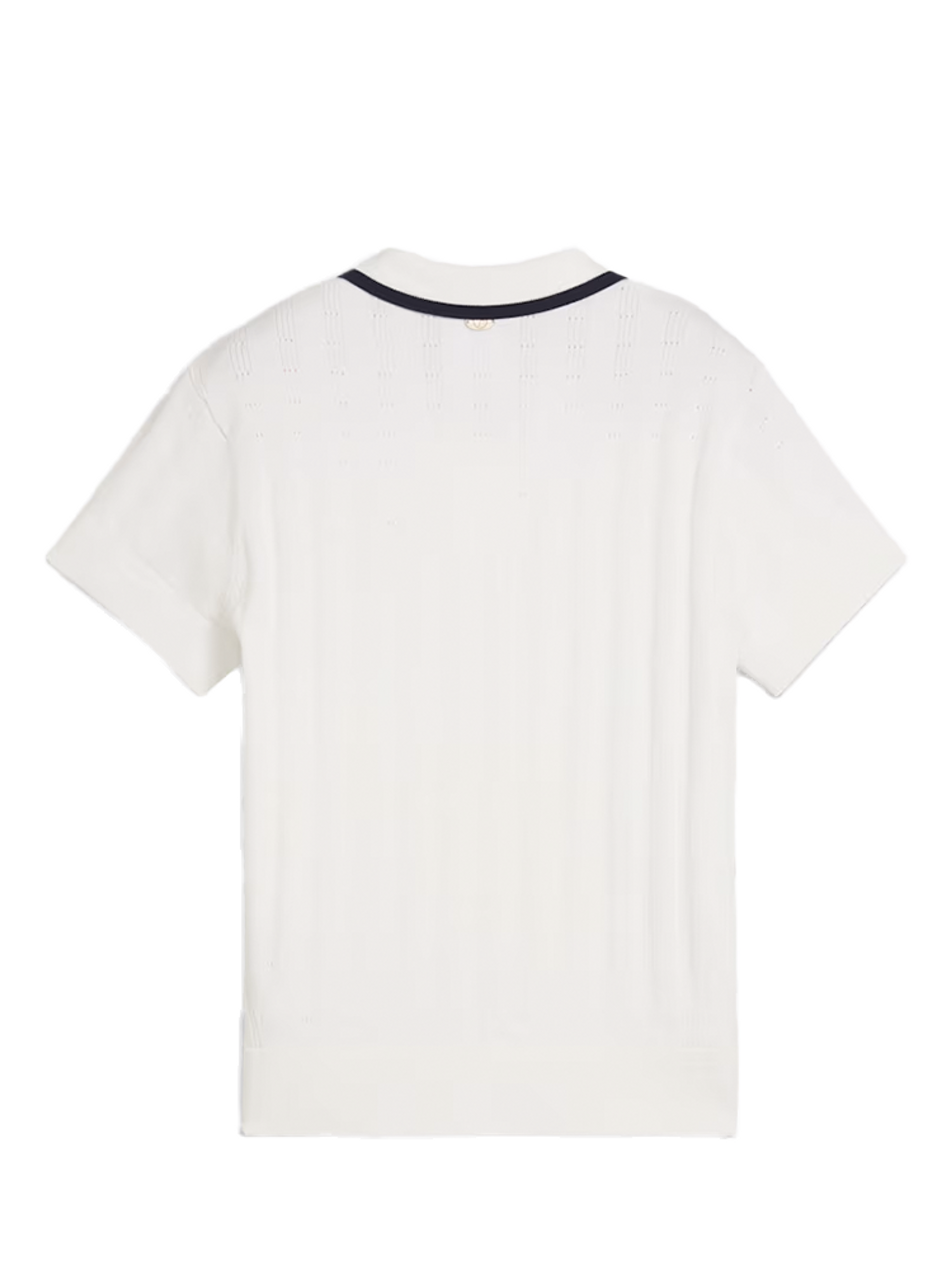 Puma x Arnold Palmer Womens Pointelle Golf Polo - Warm White