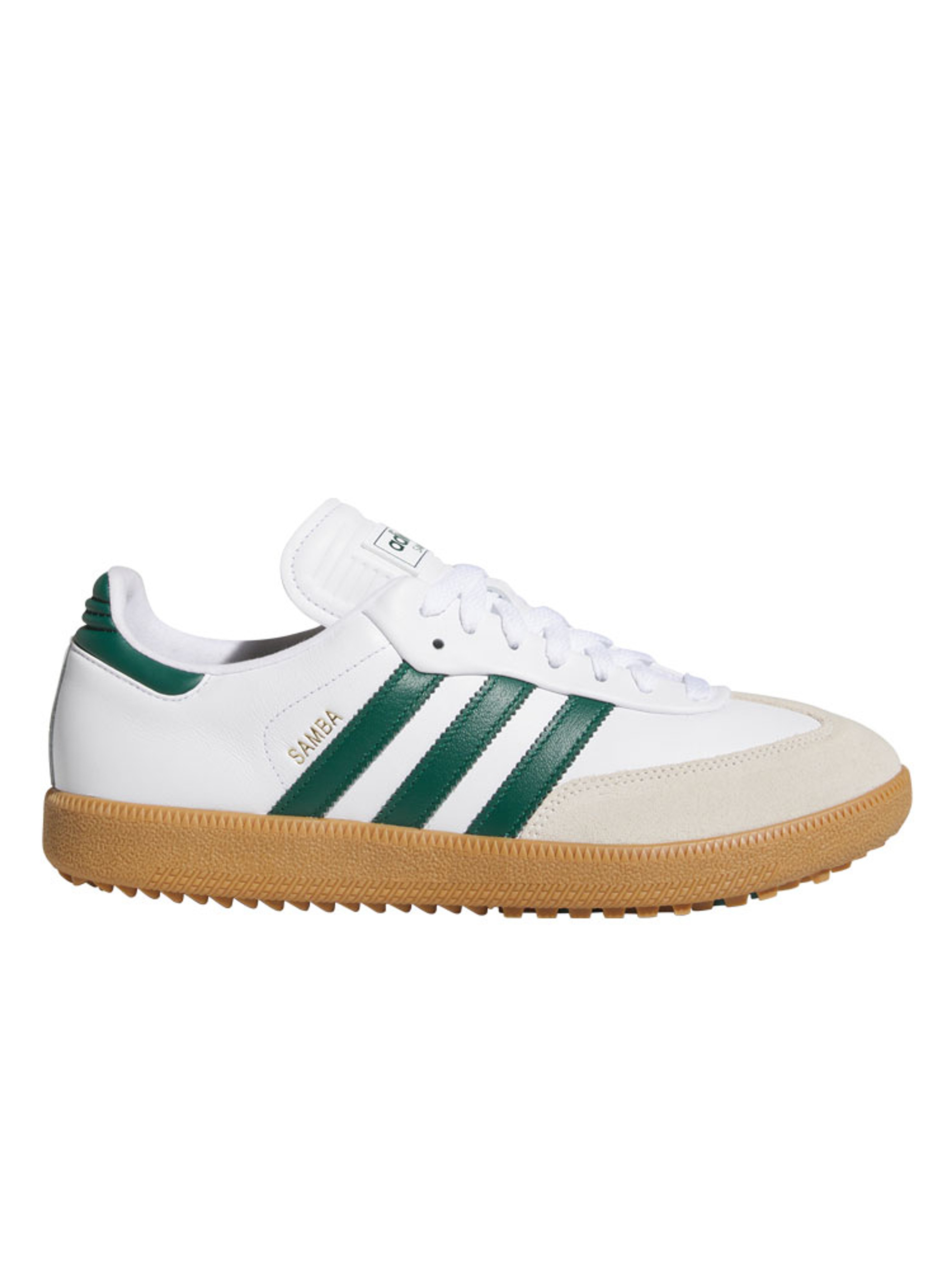 adidas Originals Samba Spikeless Golf Shoes - Ftwr White/Court Green/Gum