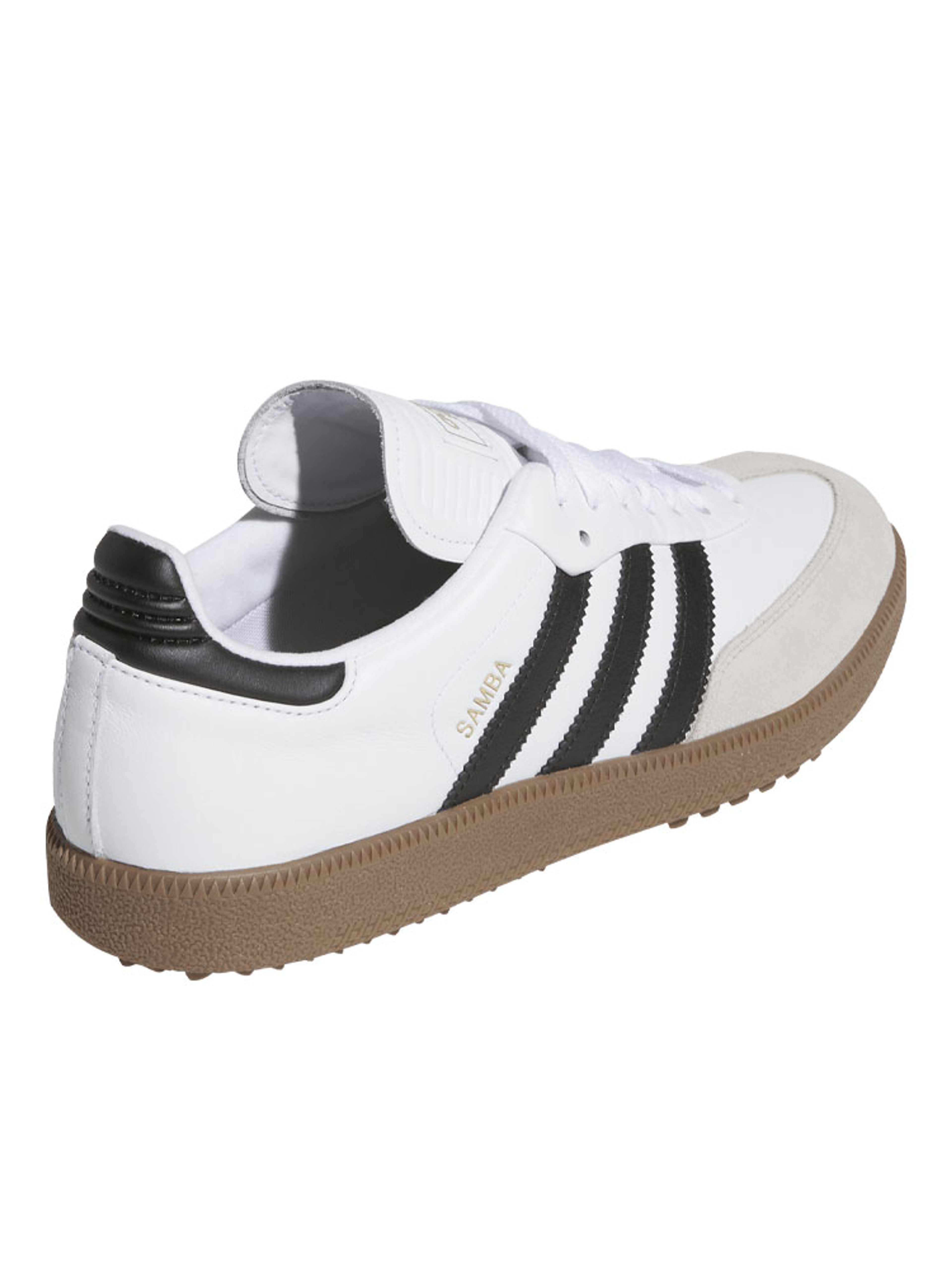 adidas Originals Samba Spikeless Golf Shoes - Cloud White/Core Black/Gum