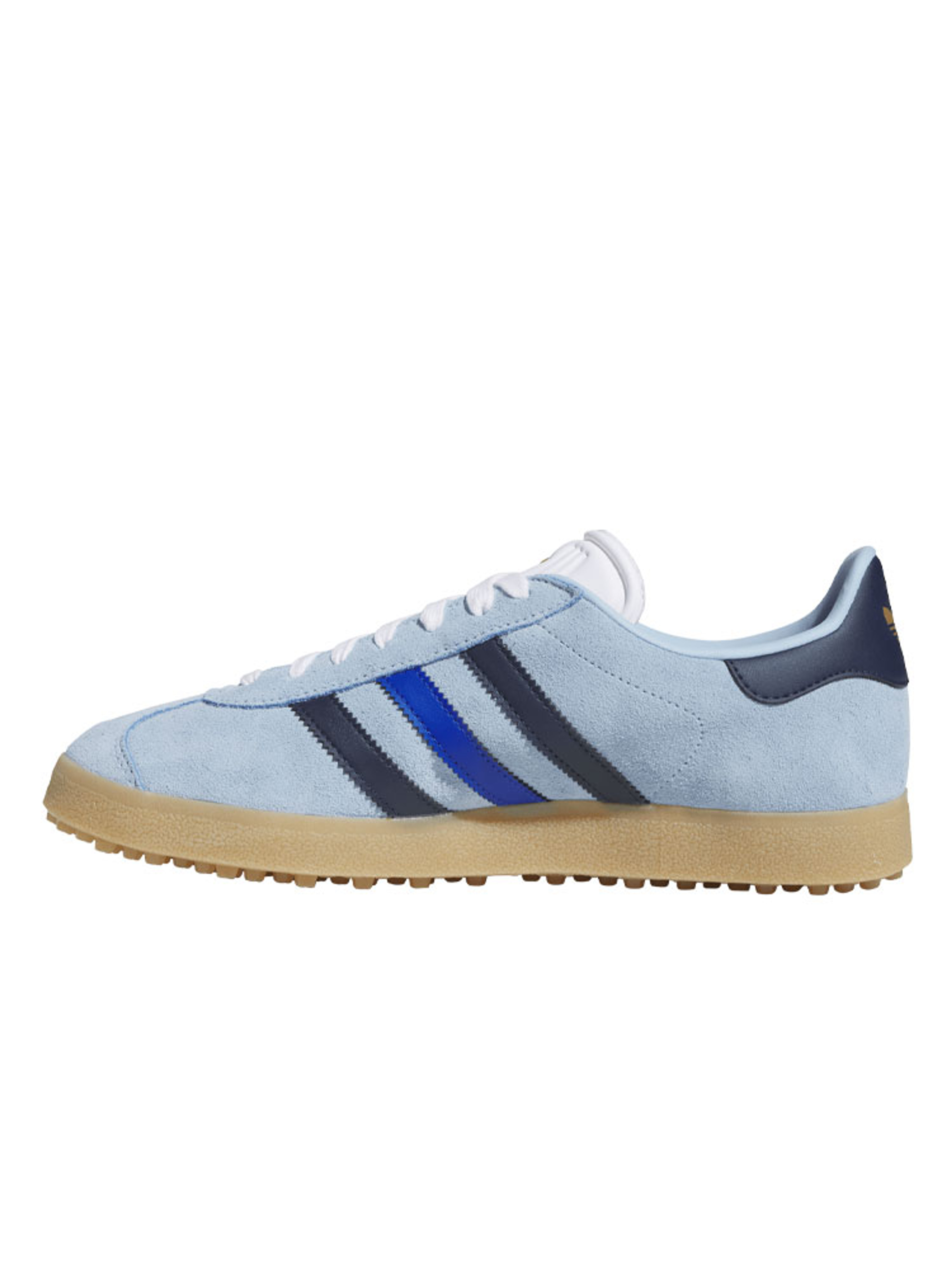 adidas Originals Gazelle Spikeless Golf Shoes - Clear Sky/Night Indigo/Blue