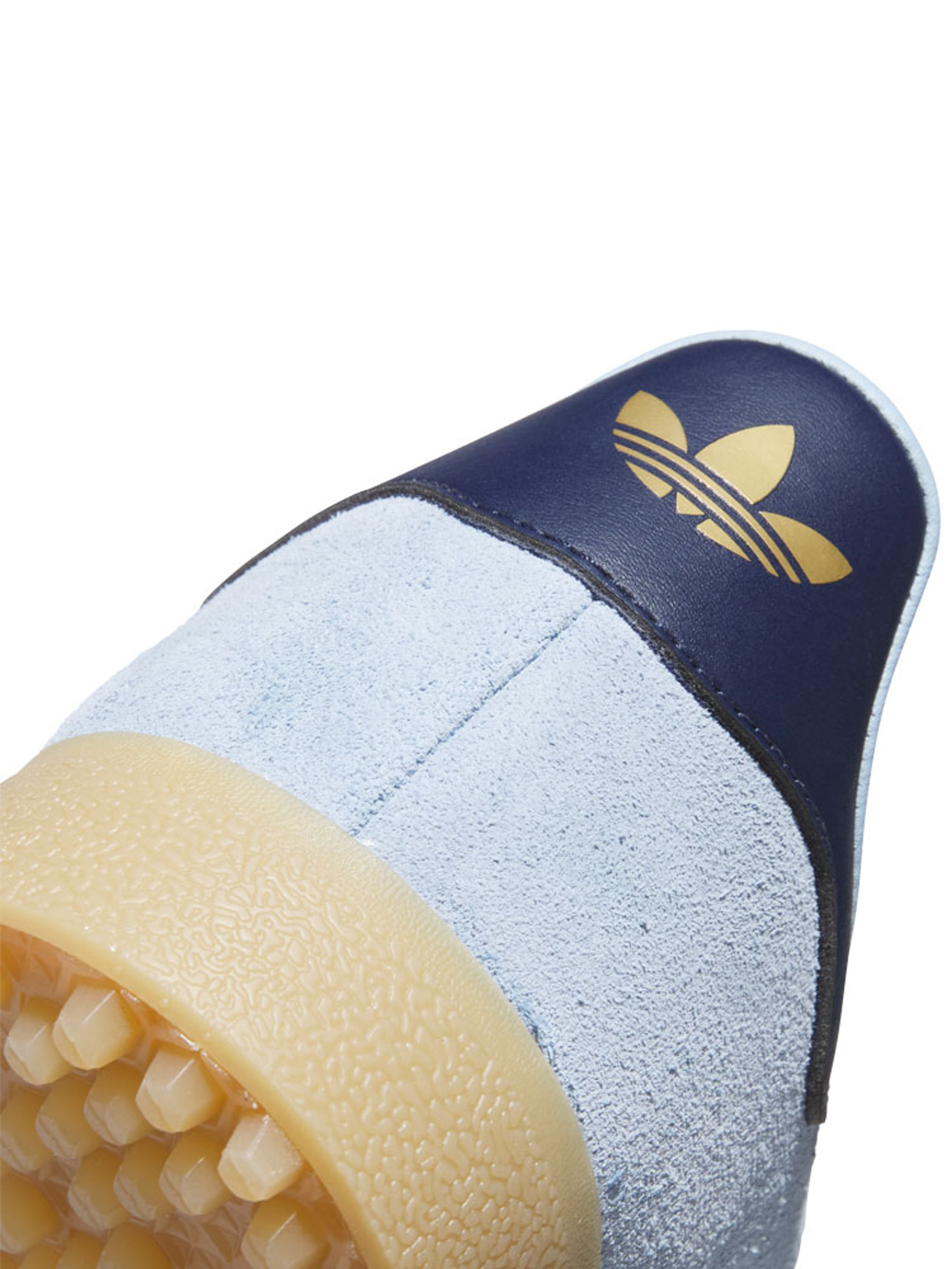 adidas Originals Gazelle Spikeless Golf Shoes - Clear Sky/Night Indigo/Blue