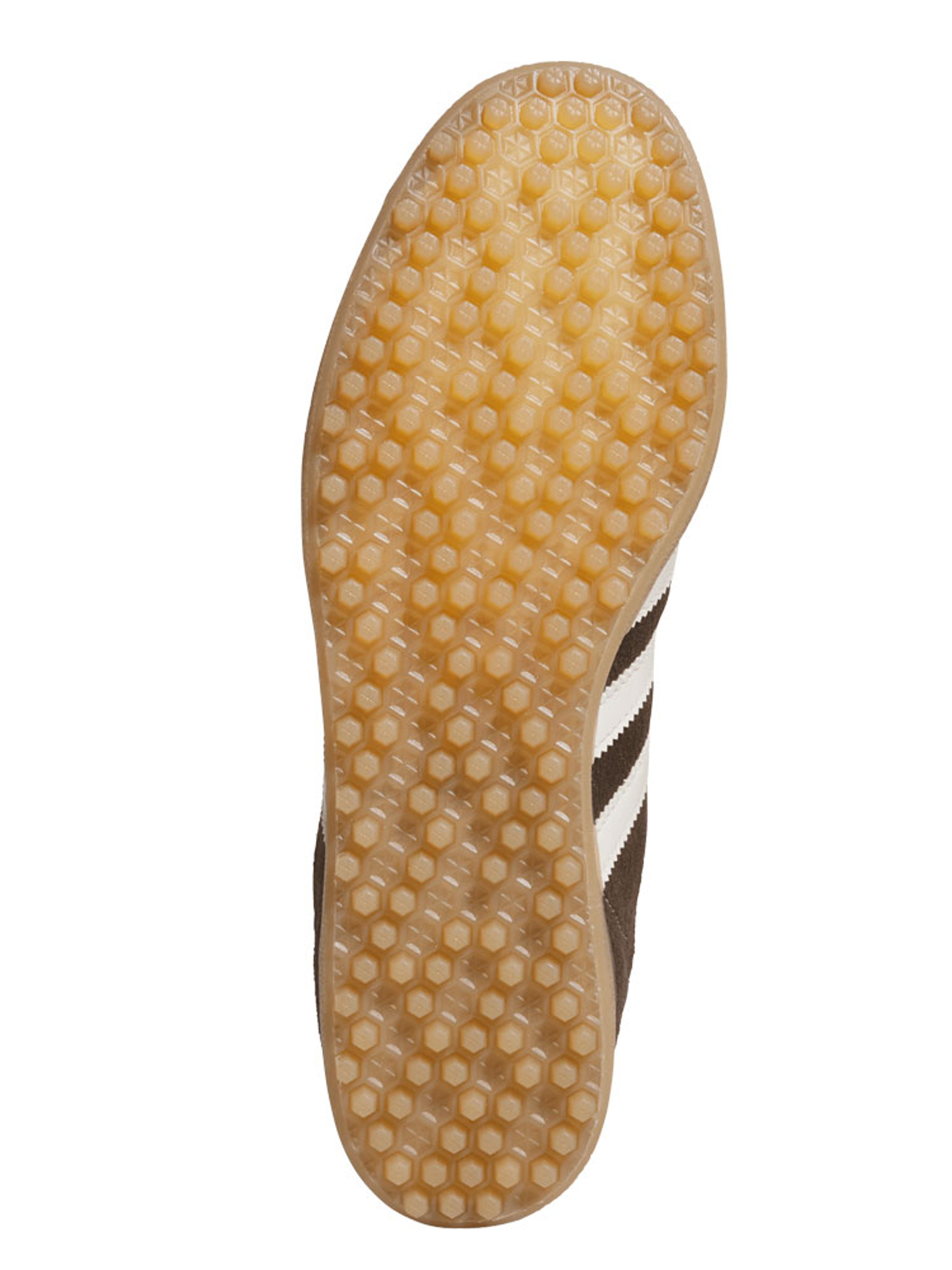 adidas Originals Gazelle Spikeless Golf Shoes - Dark Brown/Chalk White/Gum