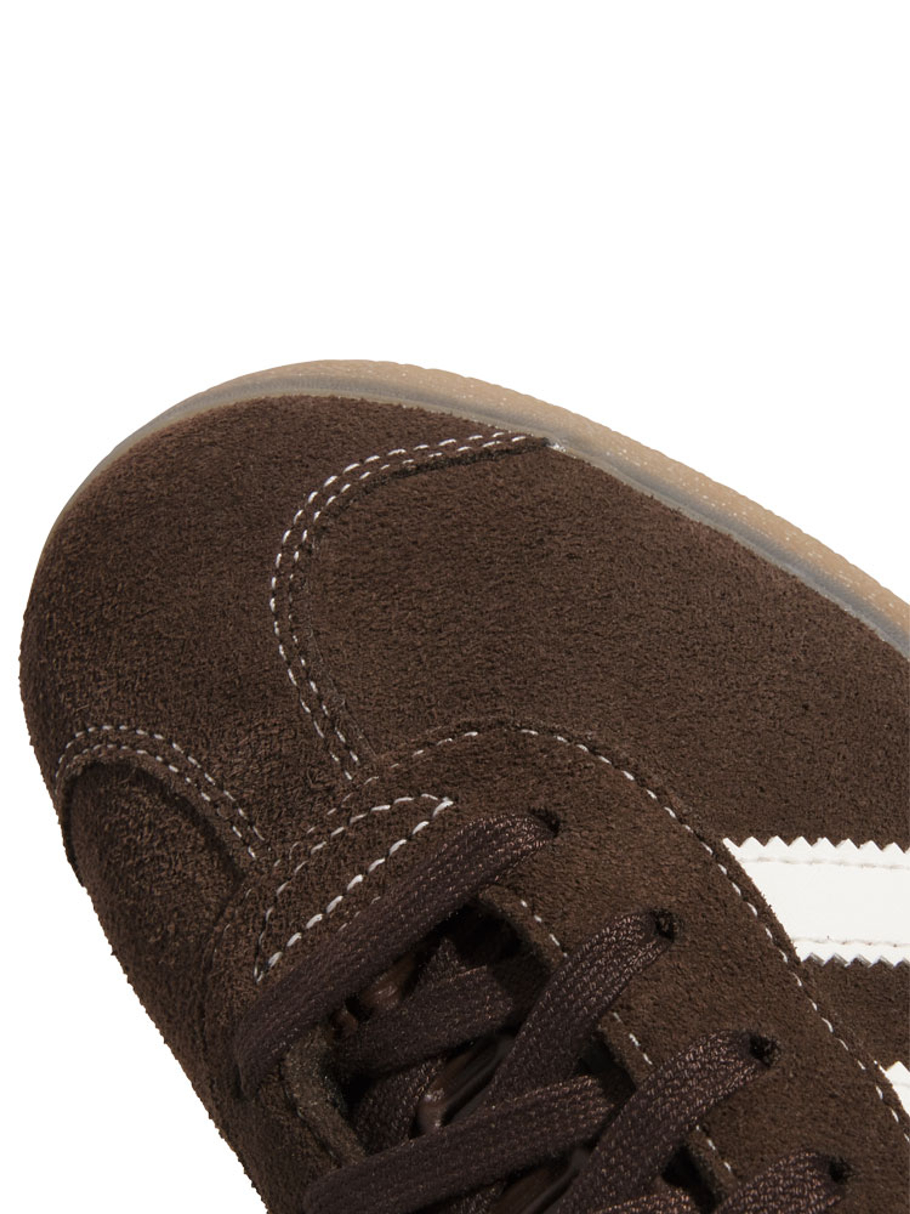 adidas Originals Gazelle Spikeless Golf Shoes - Dark Brown/Chalk White/Gum