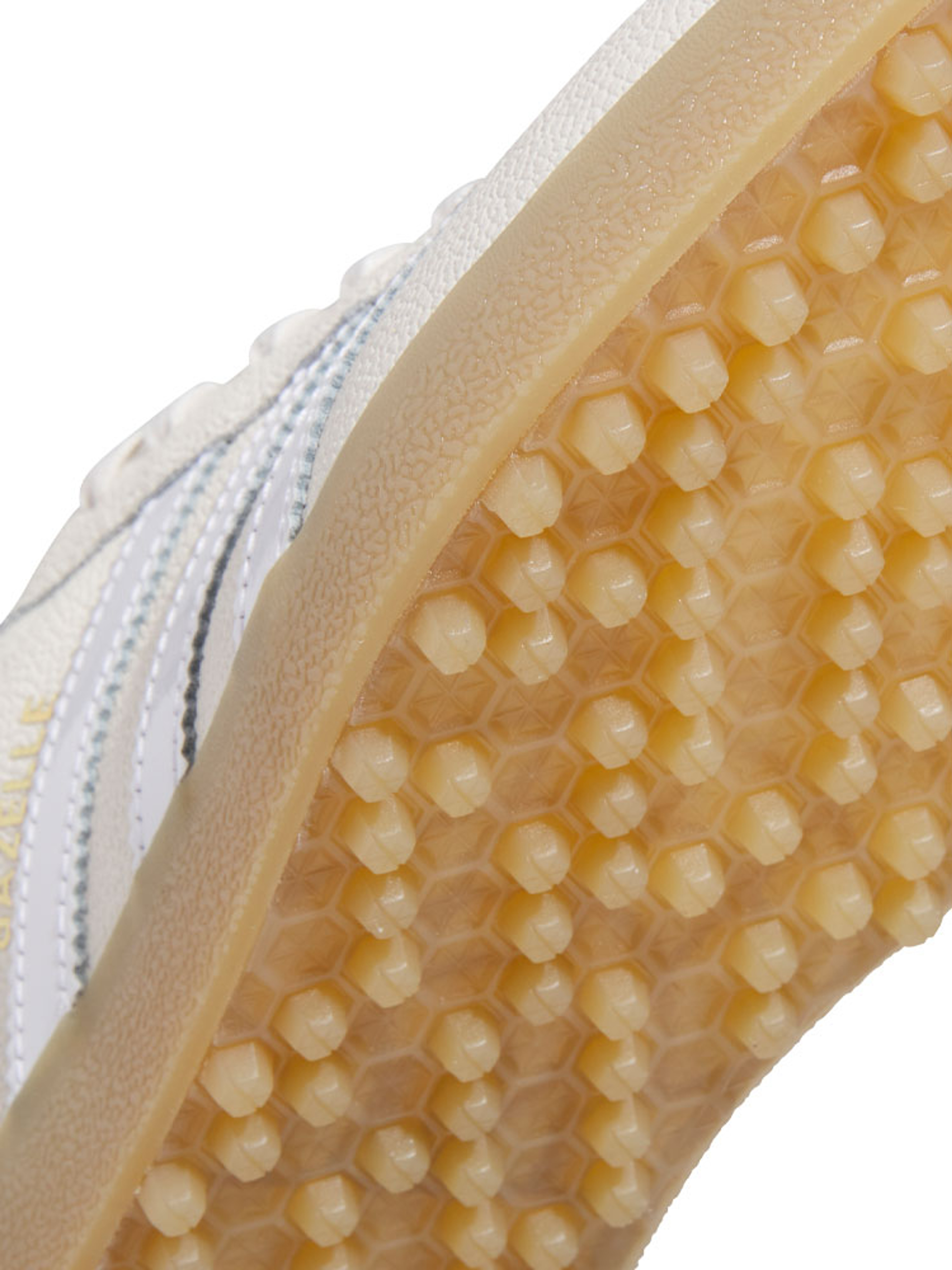 adidas Originals Gazelle Lux Spikeless Golf Shoes - Chalk White/Cloud White/Gum