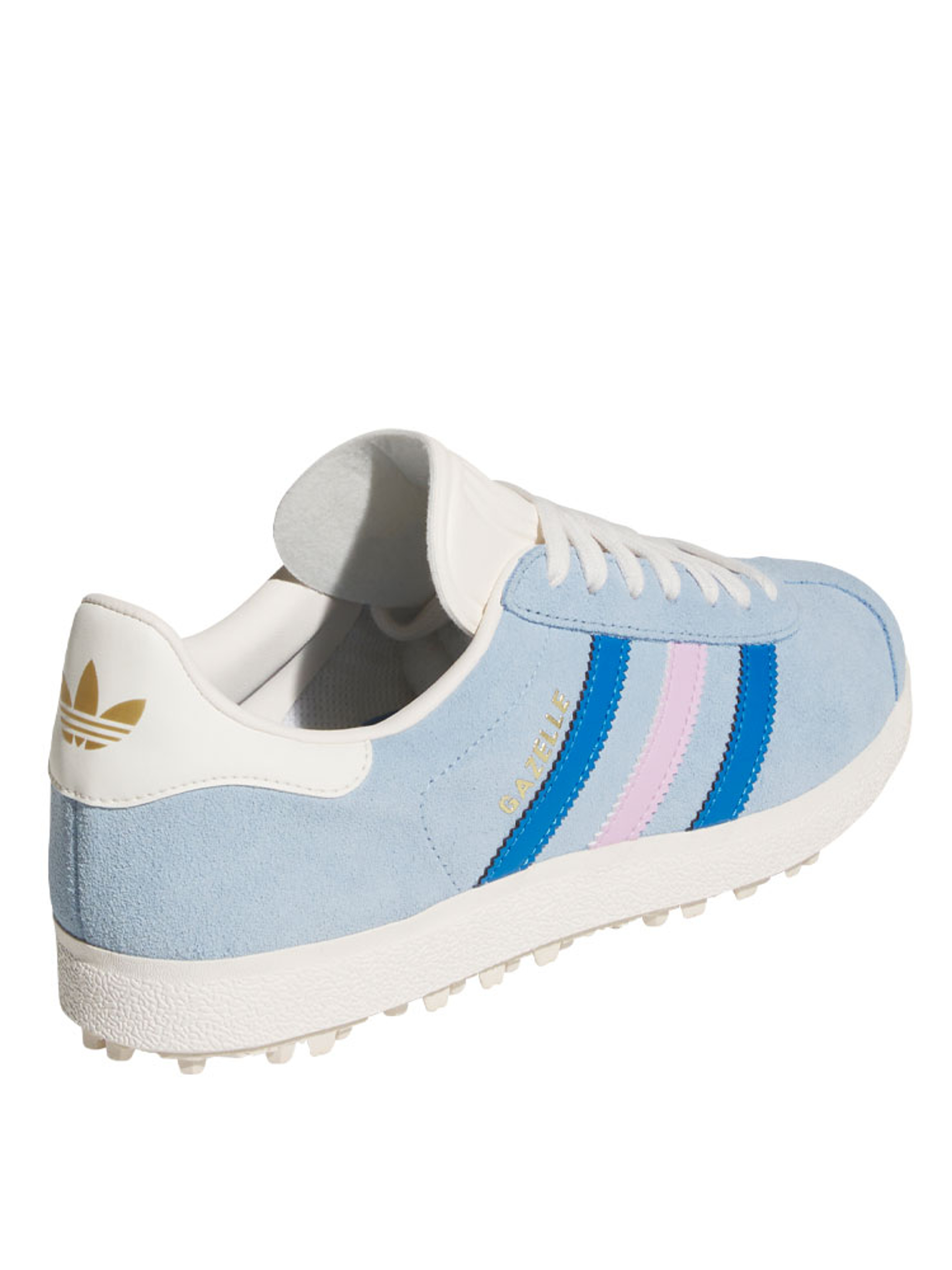 adidas Originals Womens Gazelle Spikeless Golf Shoes - Sky/Blue/Bliss Lilac