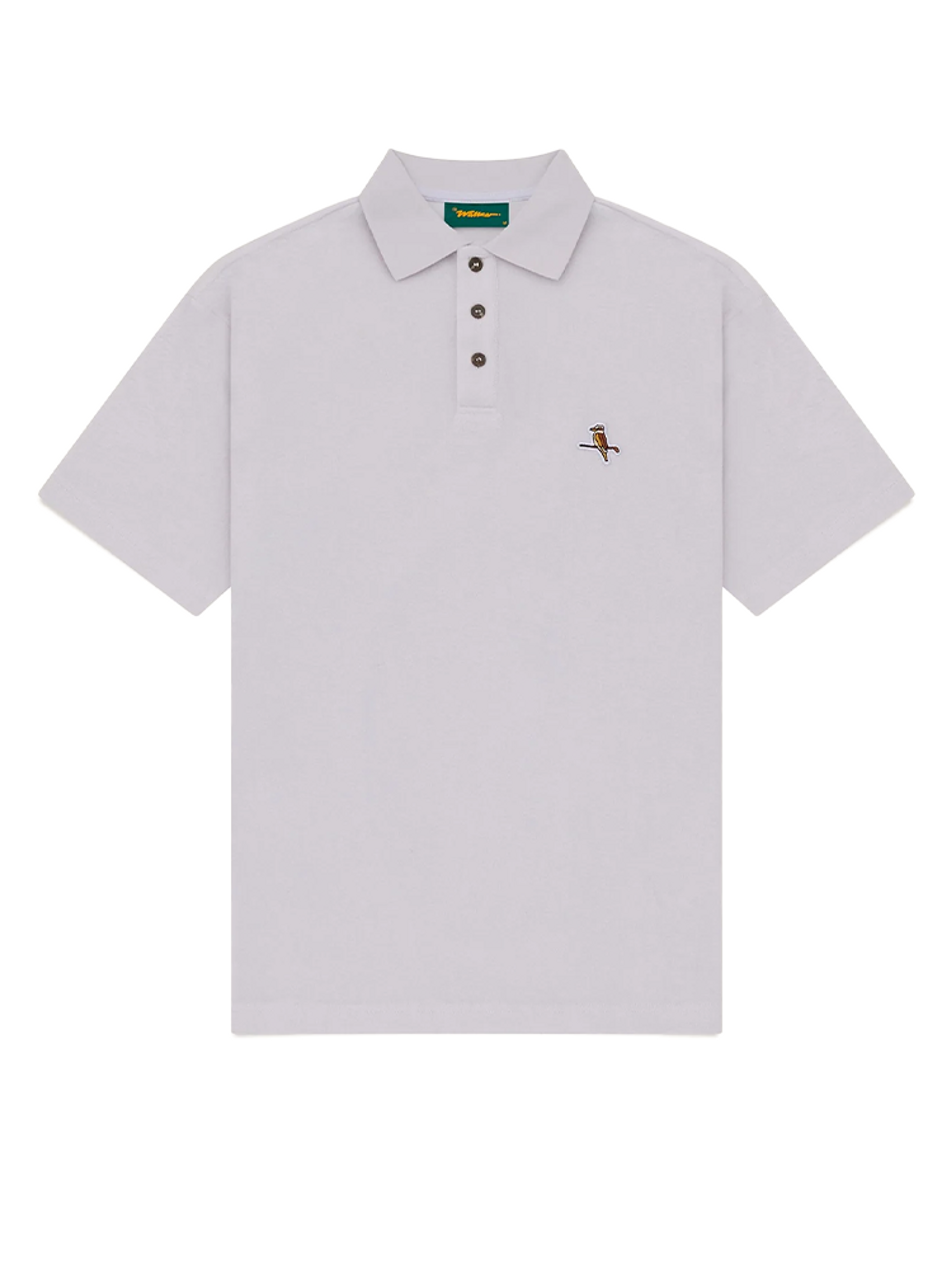 Walker Golf Things Kooka Terry Polo - Stone Grey