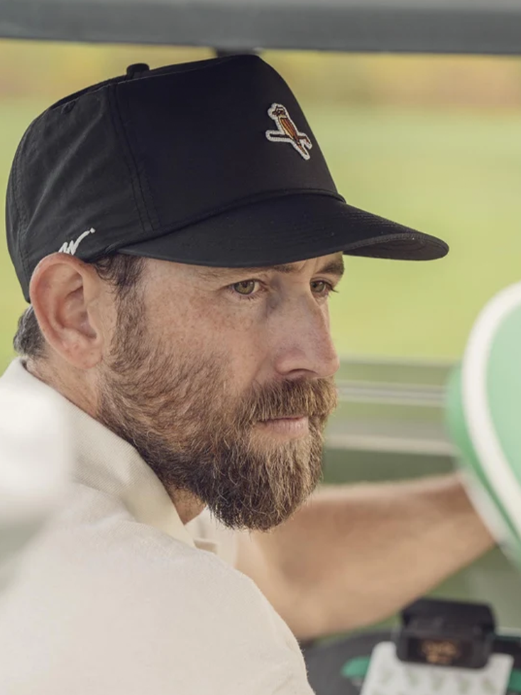 Walker Golf Things Kooka Nylon Cap - Black