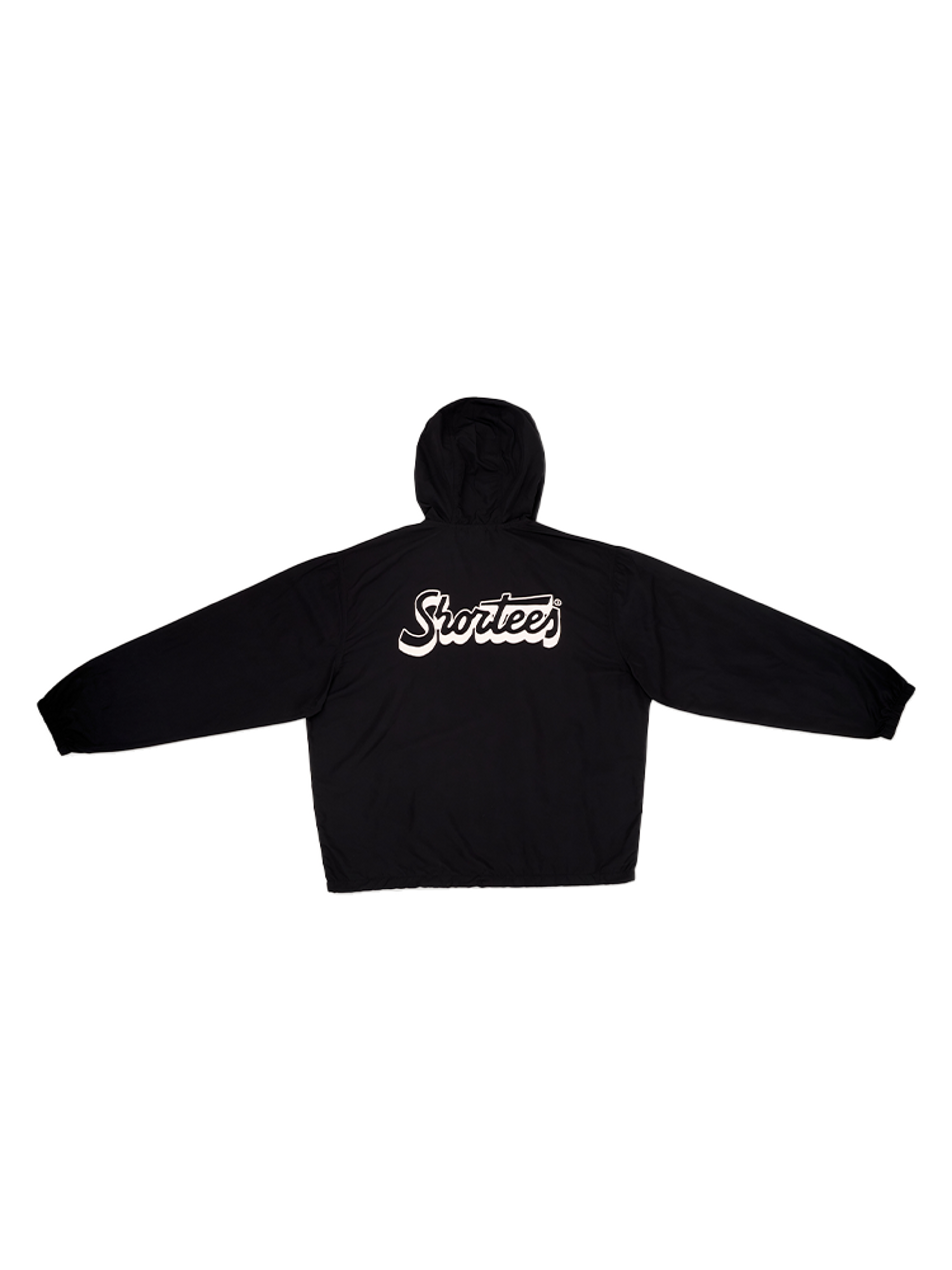 Shortees Golf Hooded Spray Jacket - Black