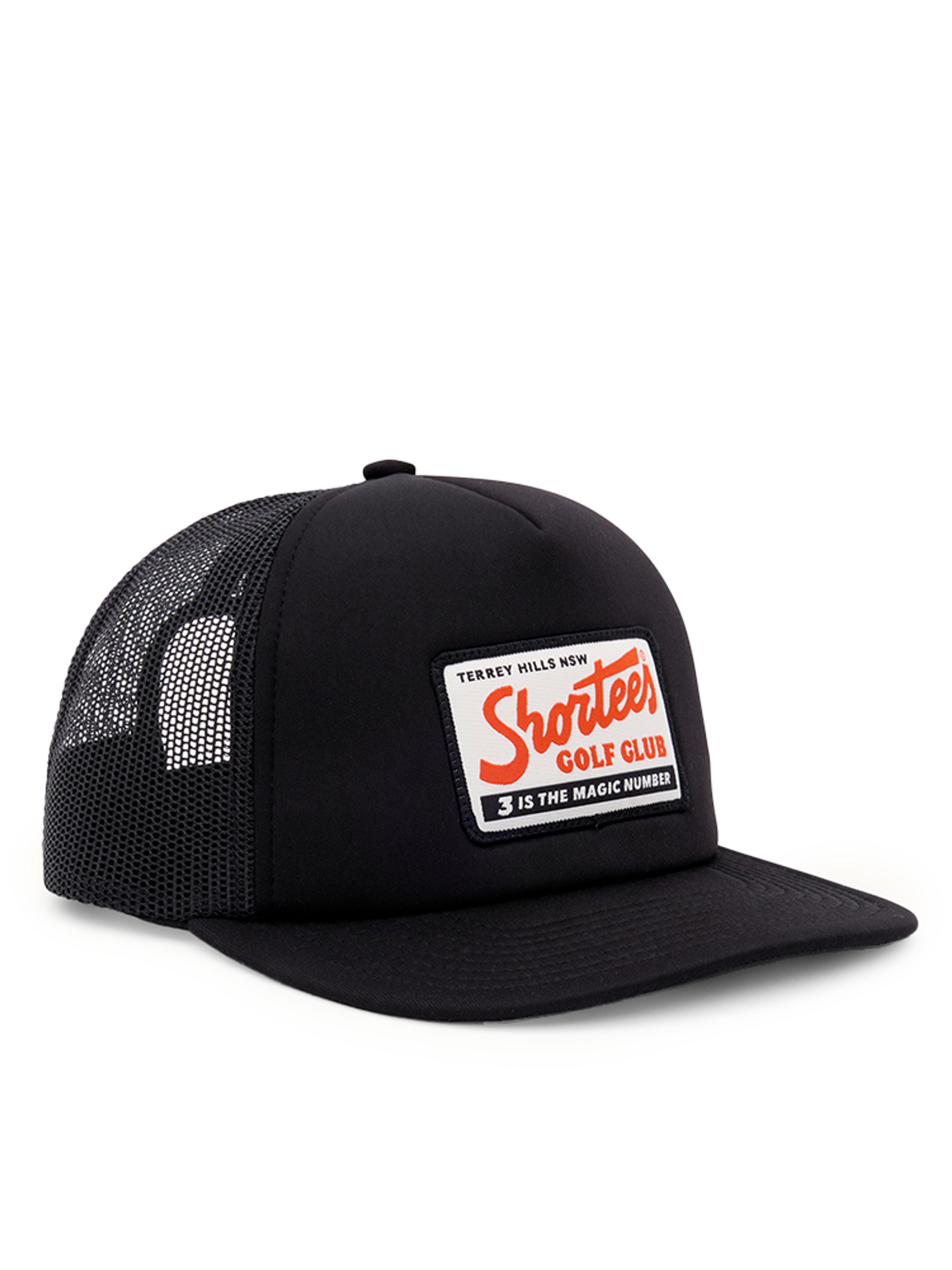 Shortees Golf Don't Talk Trucker Cap - Black