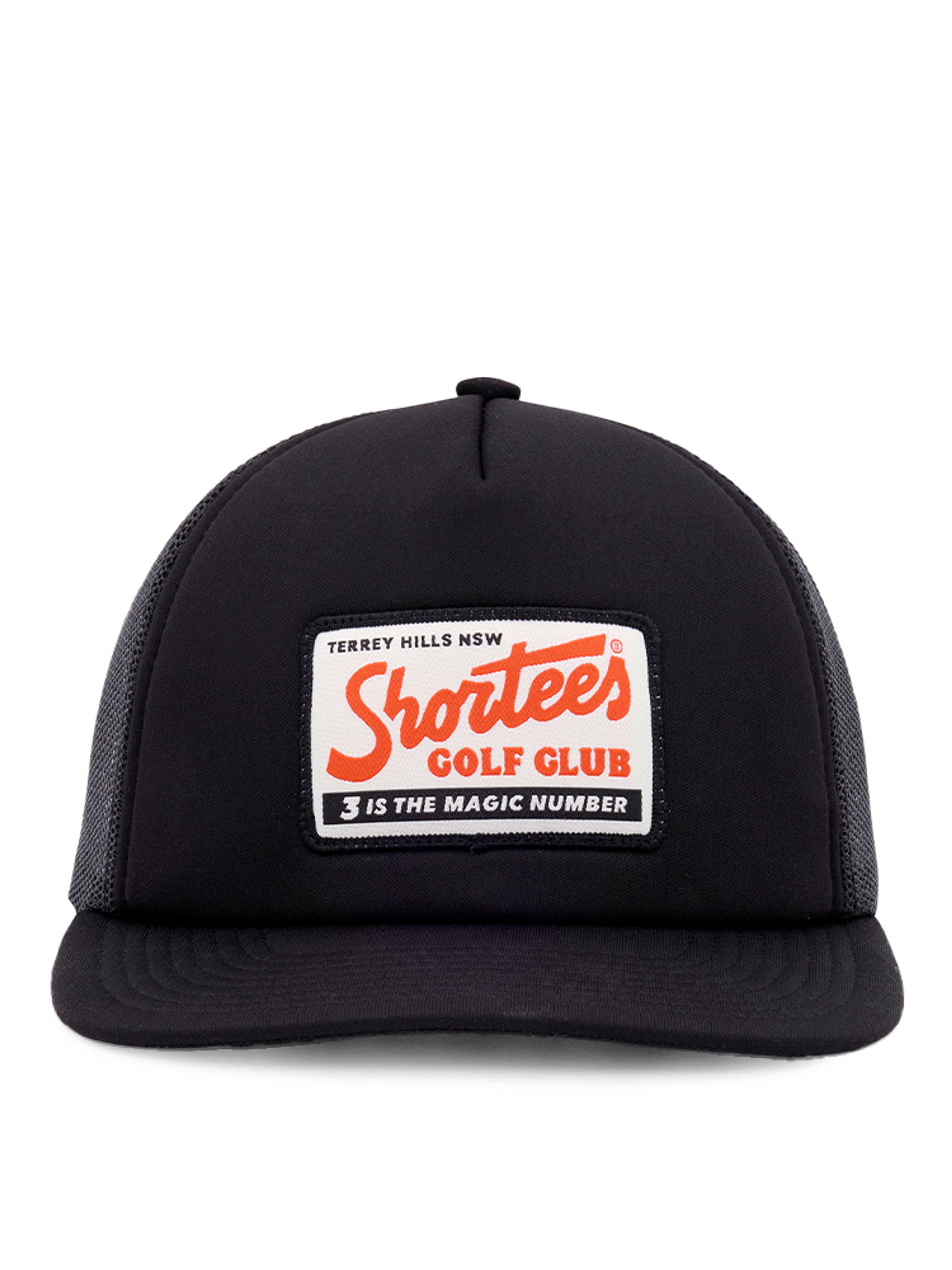 Shortees Golf Don't Talk Trucker Cap - Black