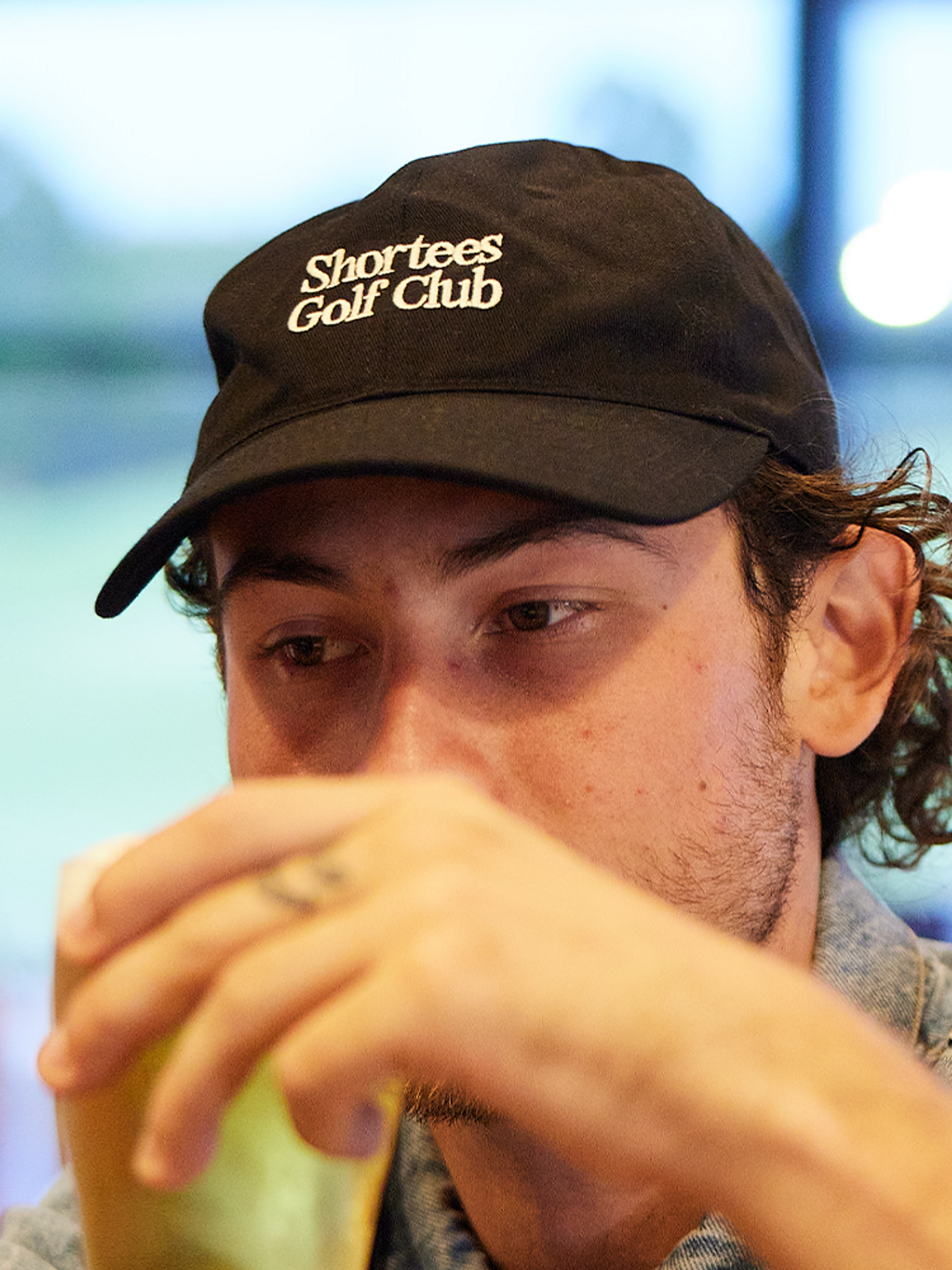 Shortees Golf Sundays Cap - Black