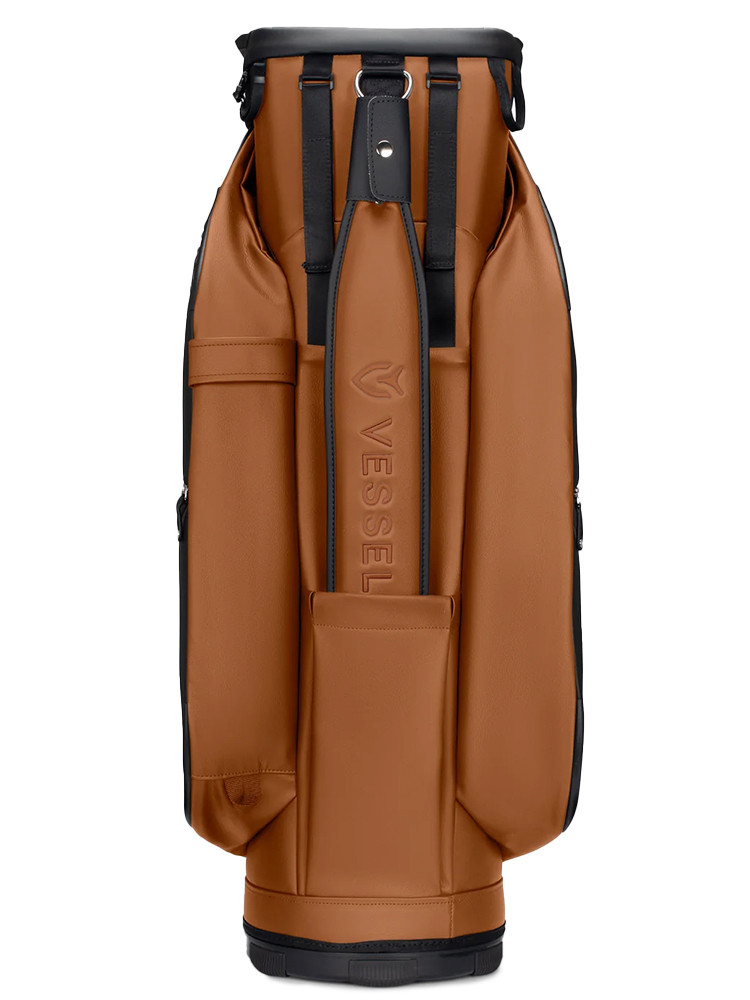 Vessel Lux Pro Cart 2.0 15-Way Cart Bag - Brown