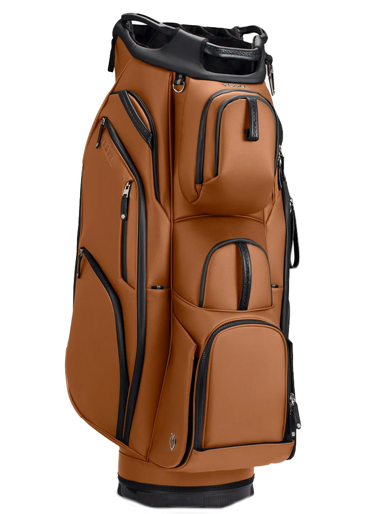 Vessel Lux Pro Cart 2.0 15-Way Cart Bag - Brown
