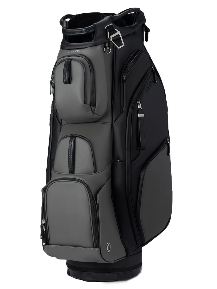 Vessel Lux Pro Cart 2.0 15-Way Cart Bag - Grey/Black