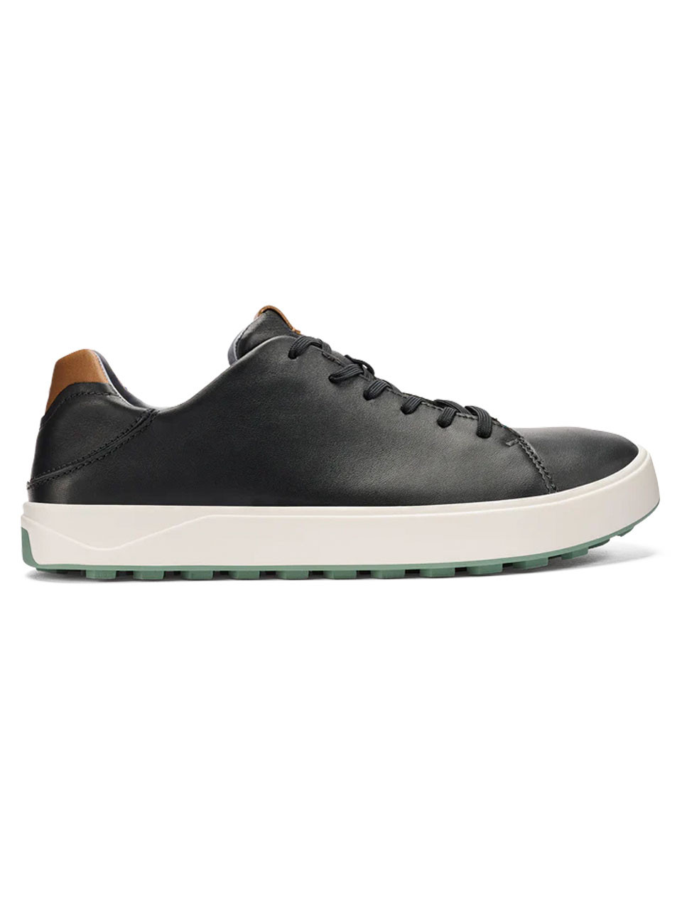 OluKai Wai‘alae Golf Shoes - Black/Black