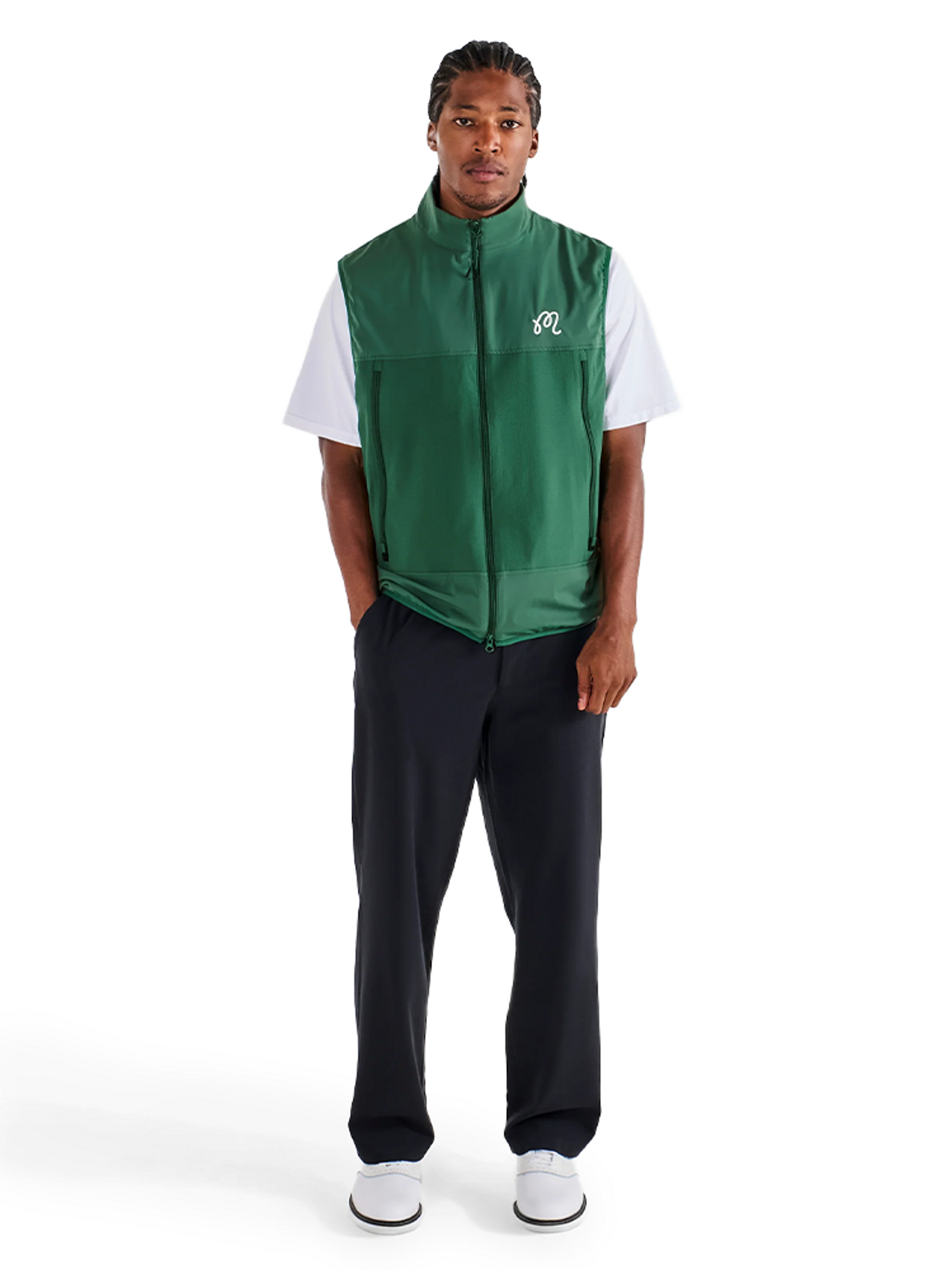 Malbon Albatross Vest - Forest