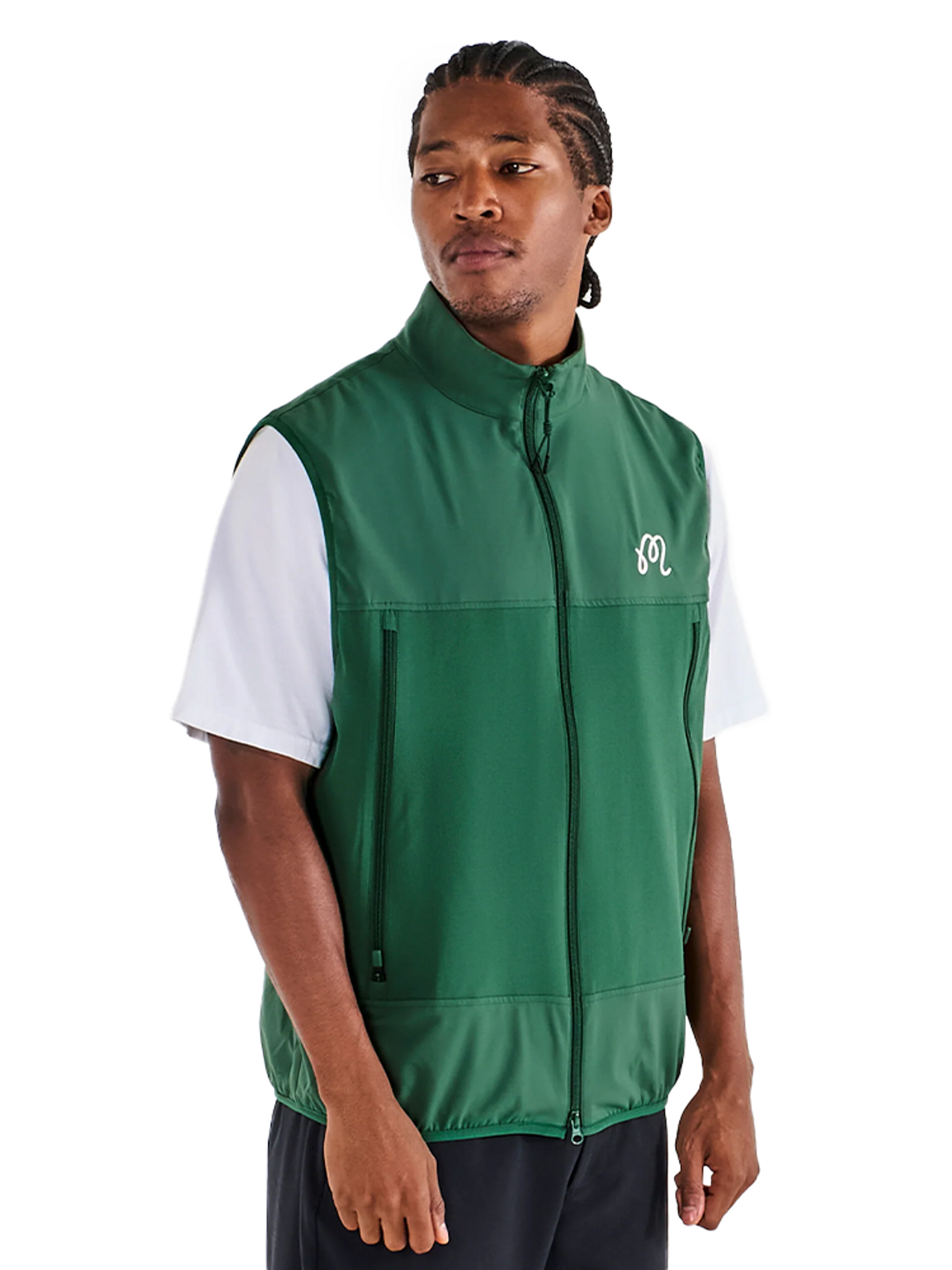Malbon Albatross Vest - Forest