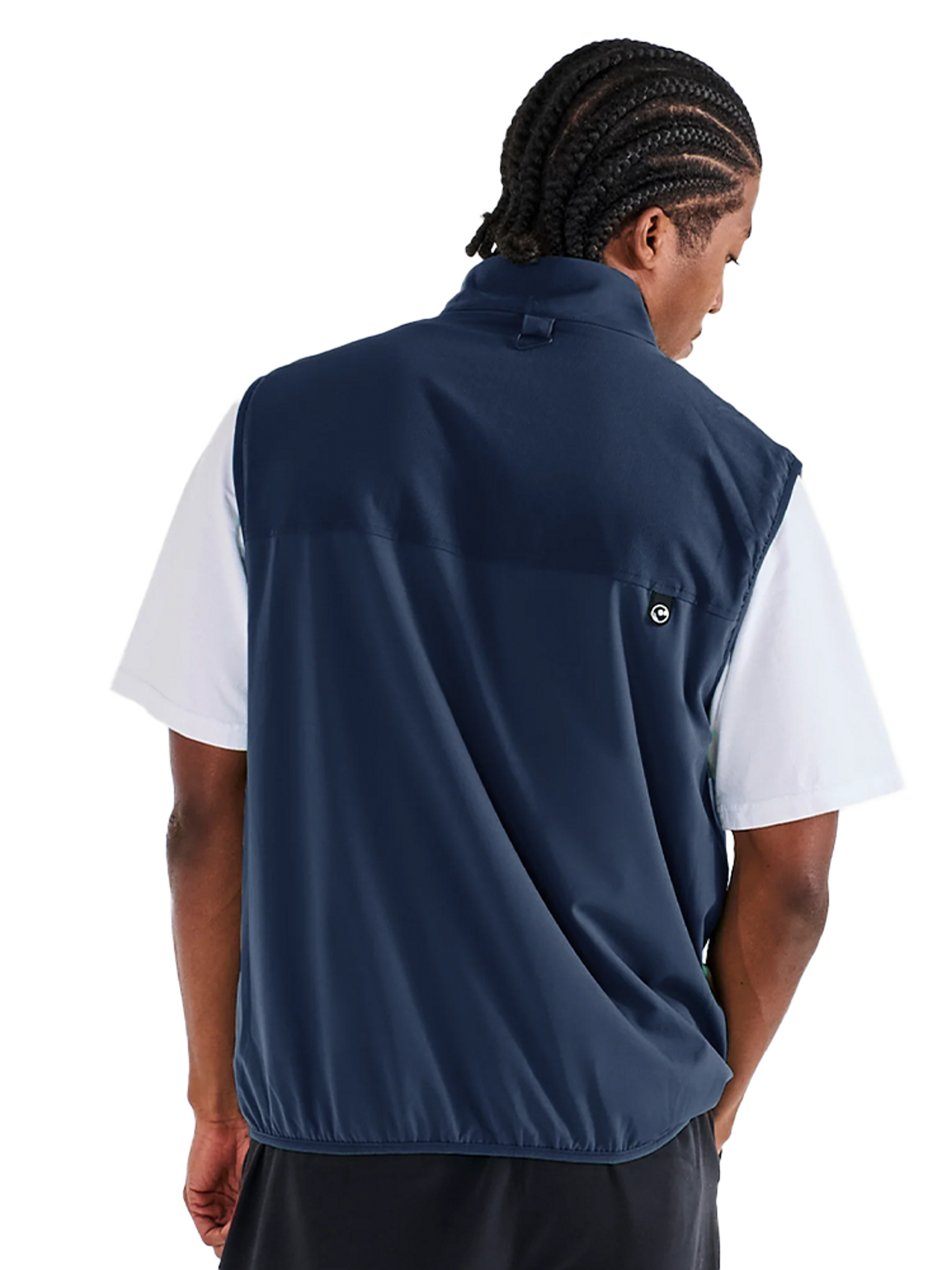Malbon Albatross Vest - Navy