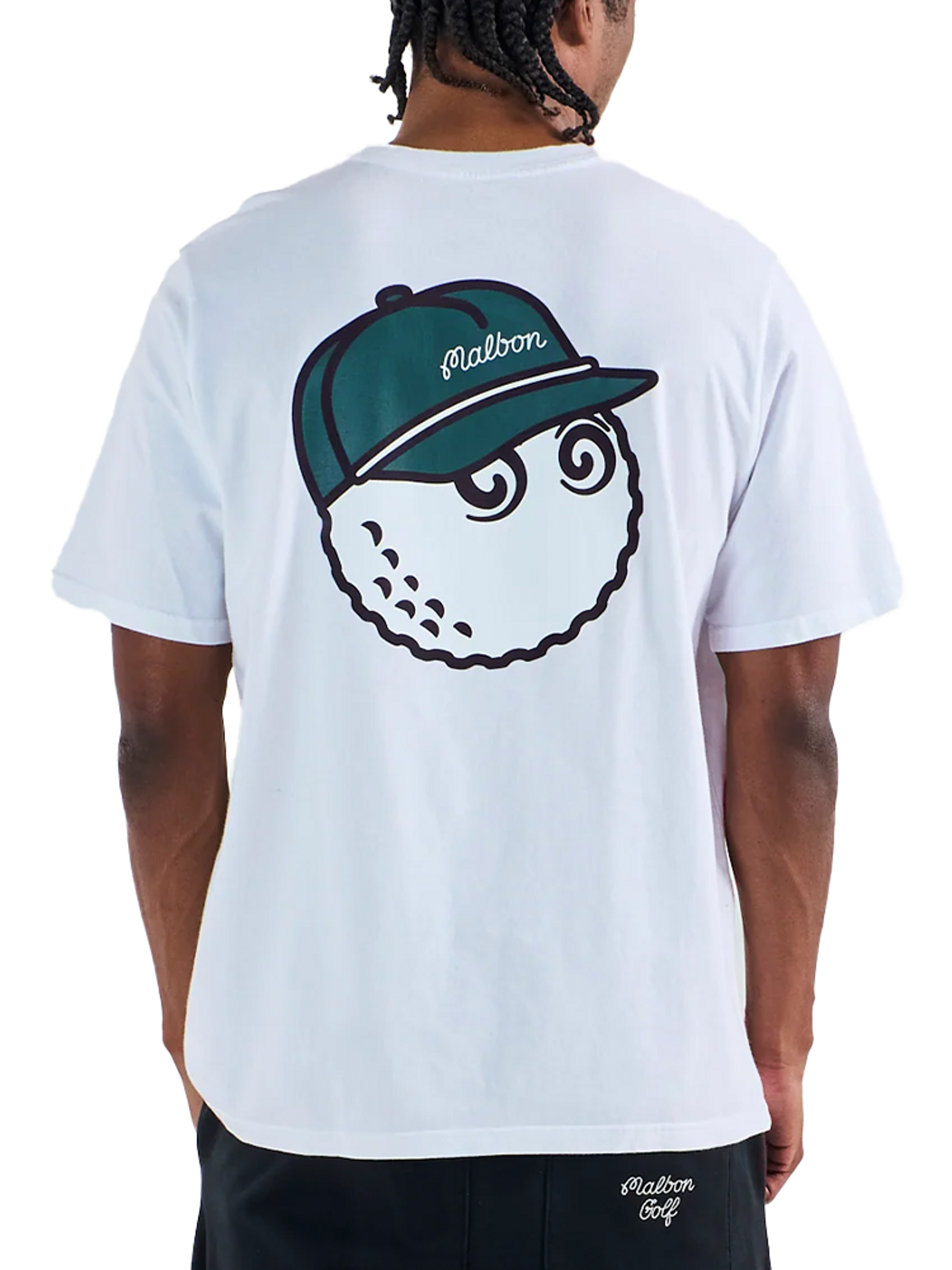 Malbon Bermuda Baldwin Tee - White